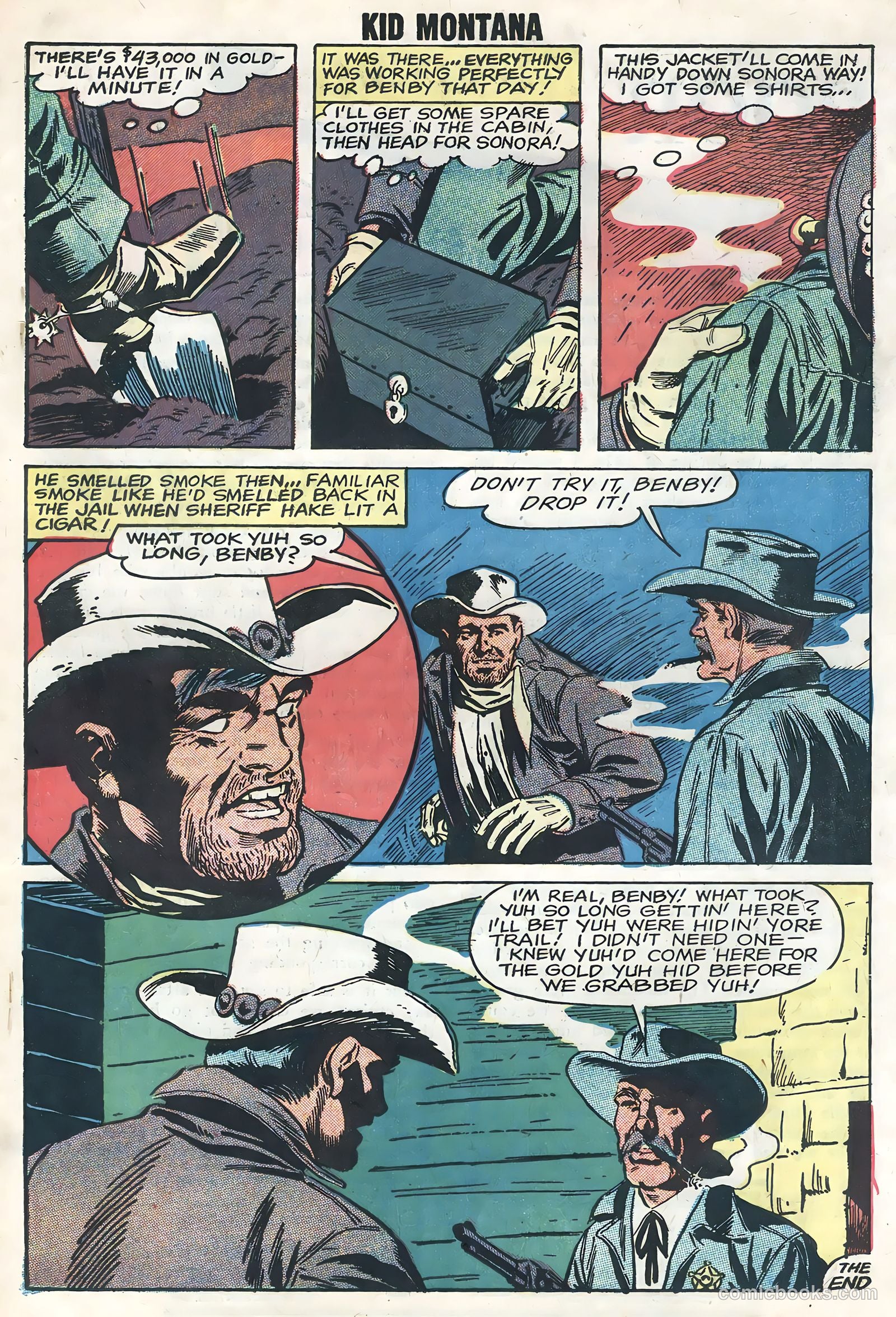 Kid Montana #17 (1959) — page 19 of 36