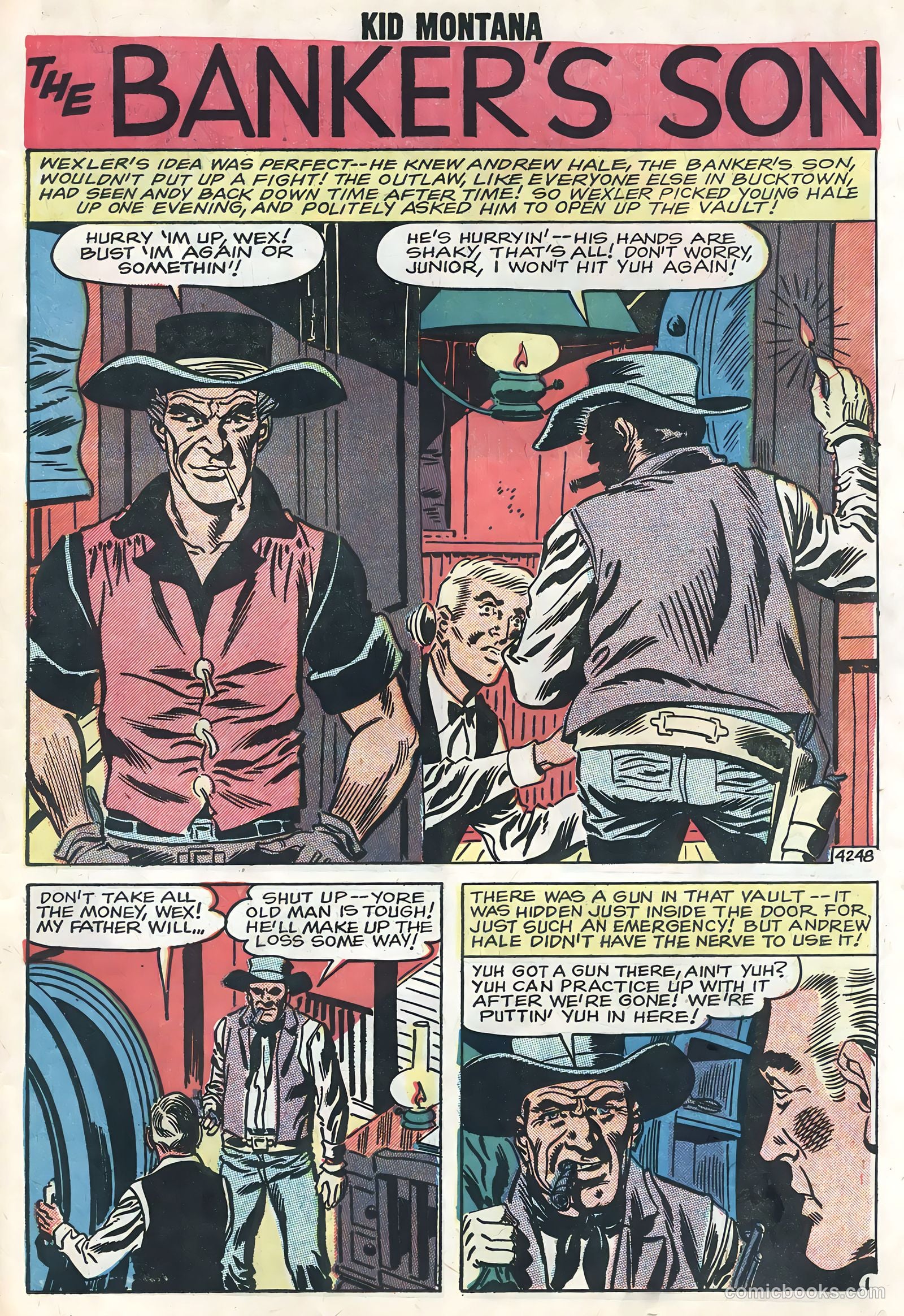 Kid Montana #17 (1959) — page 23 of 36
