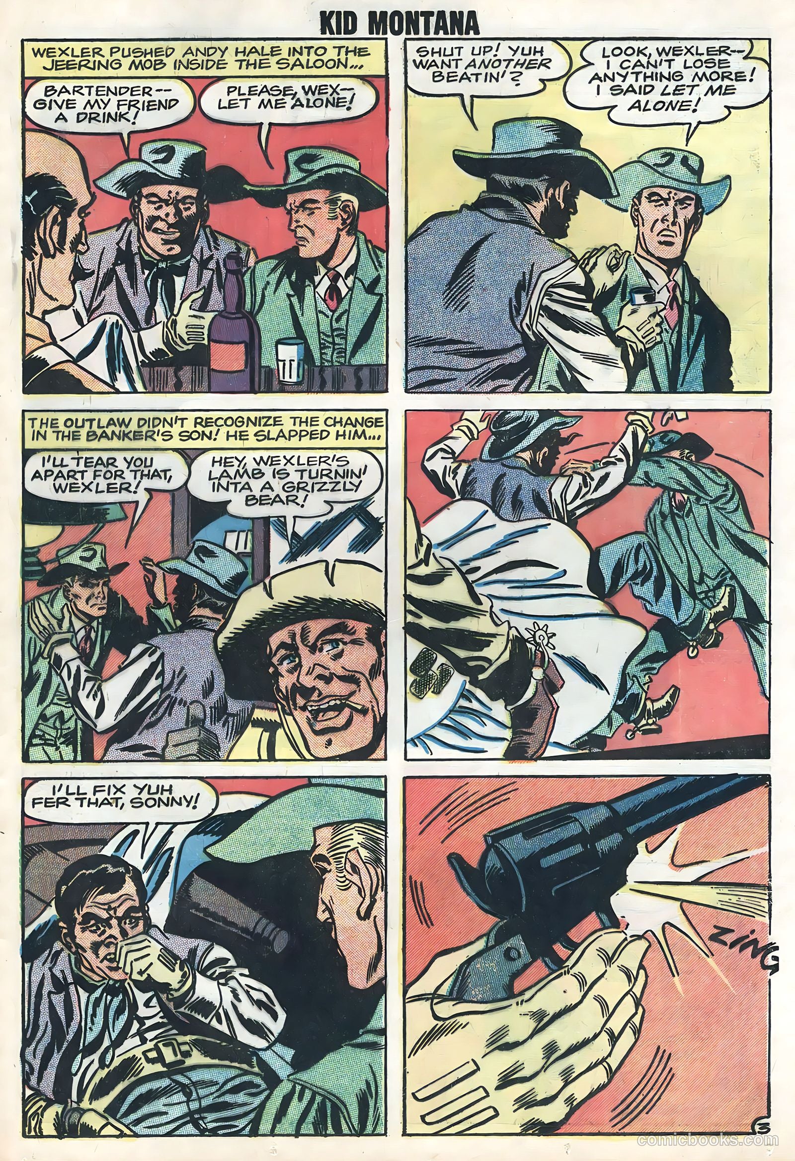 Kid Montana #17 (1959) — page 25 of 36