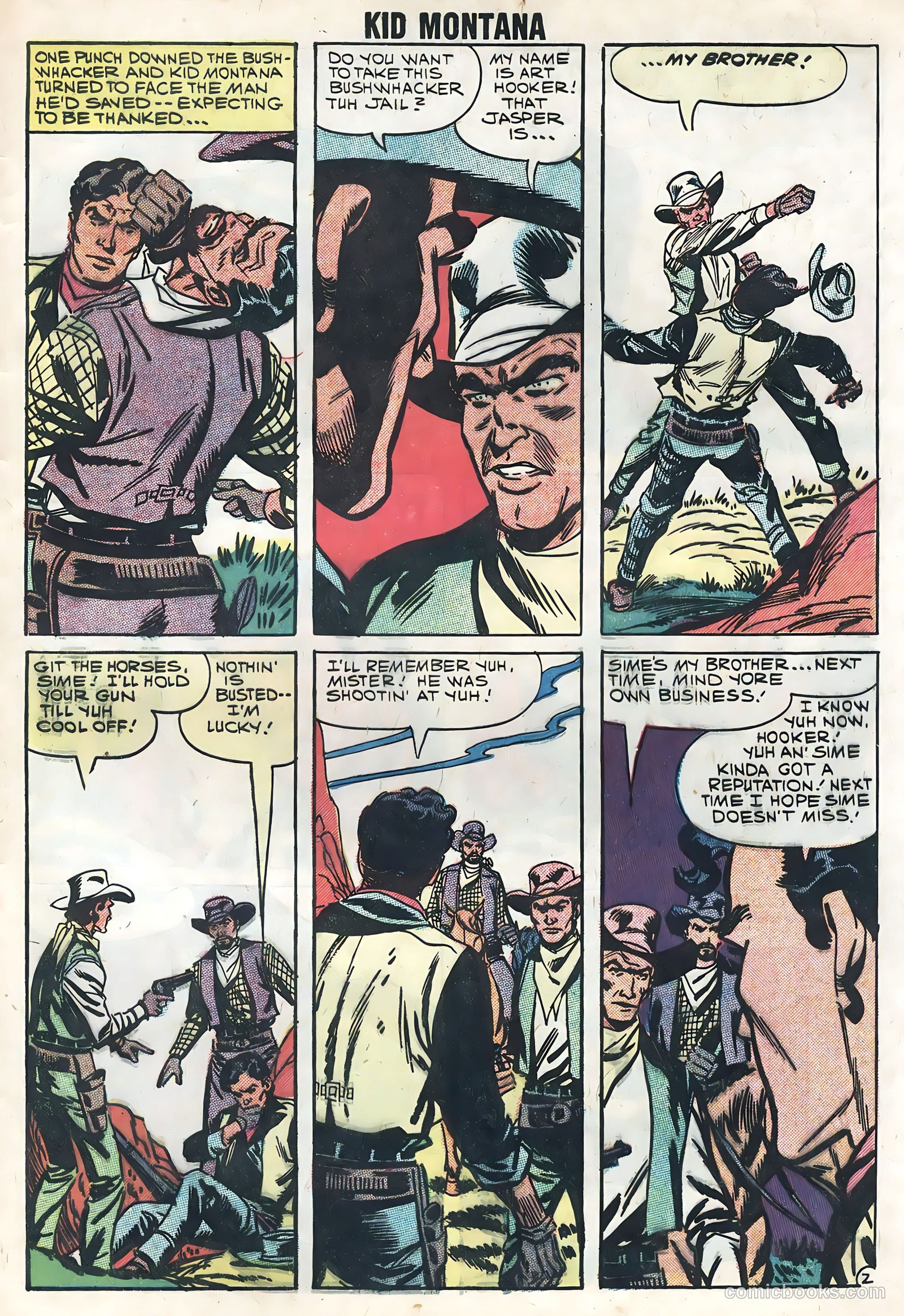 Kid Montana #17 (1959) — page 29 of 36