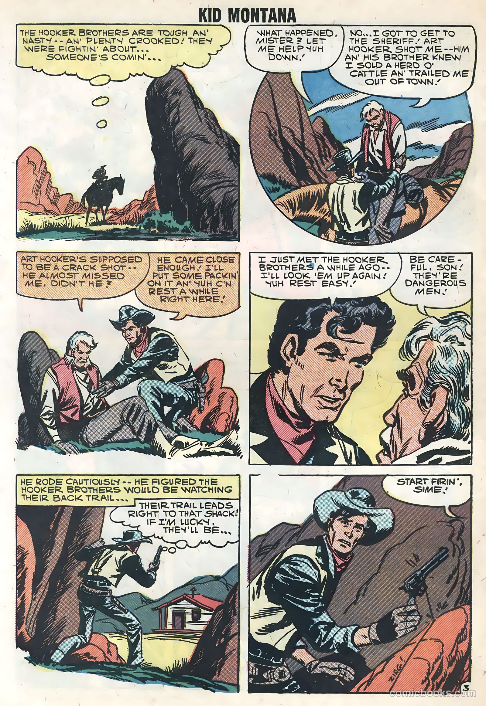 Kid Montana #17 (1959) — page 30 of 36