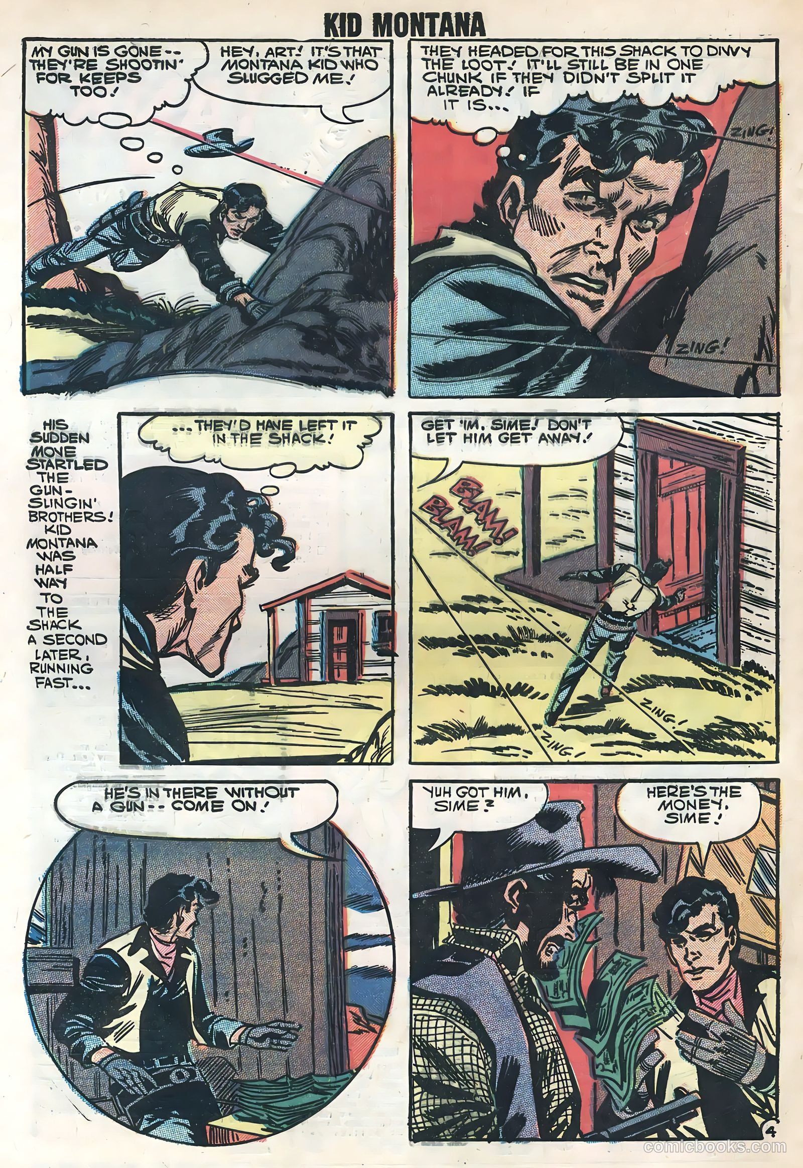 Kid Montana #17 (1959) — page 32 of 36