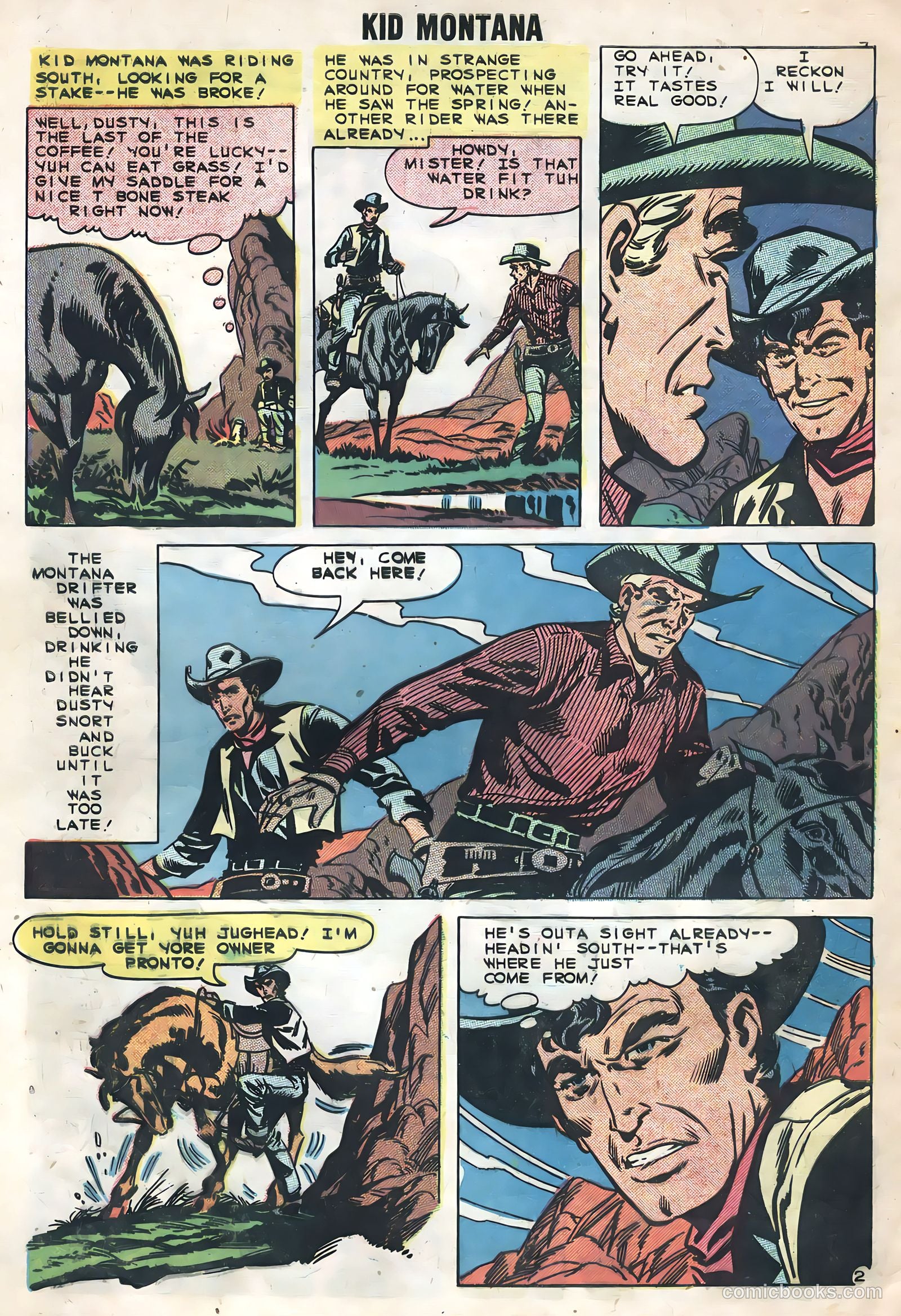 Kid Montana #18 (1959) — page 4 of 35