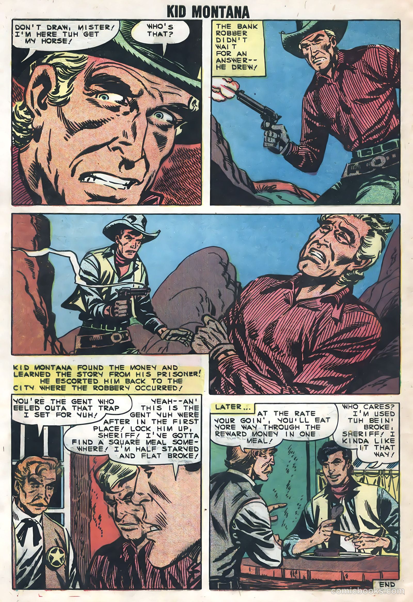 Kid Montana #18 (1959) — page 8 of 35
