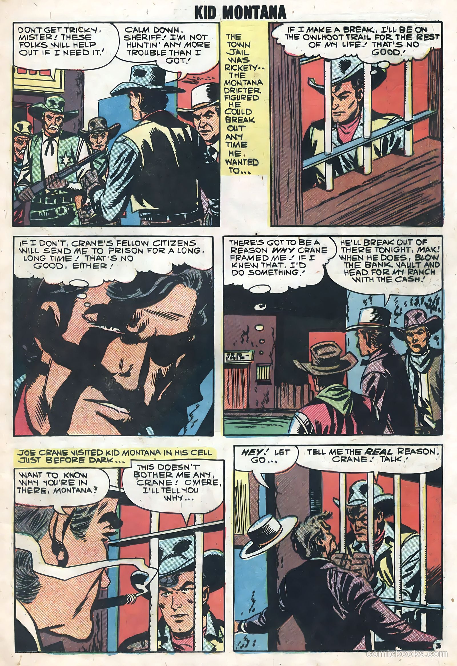 Kid Montana #18 (1959) — page 13 of 35