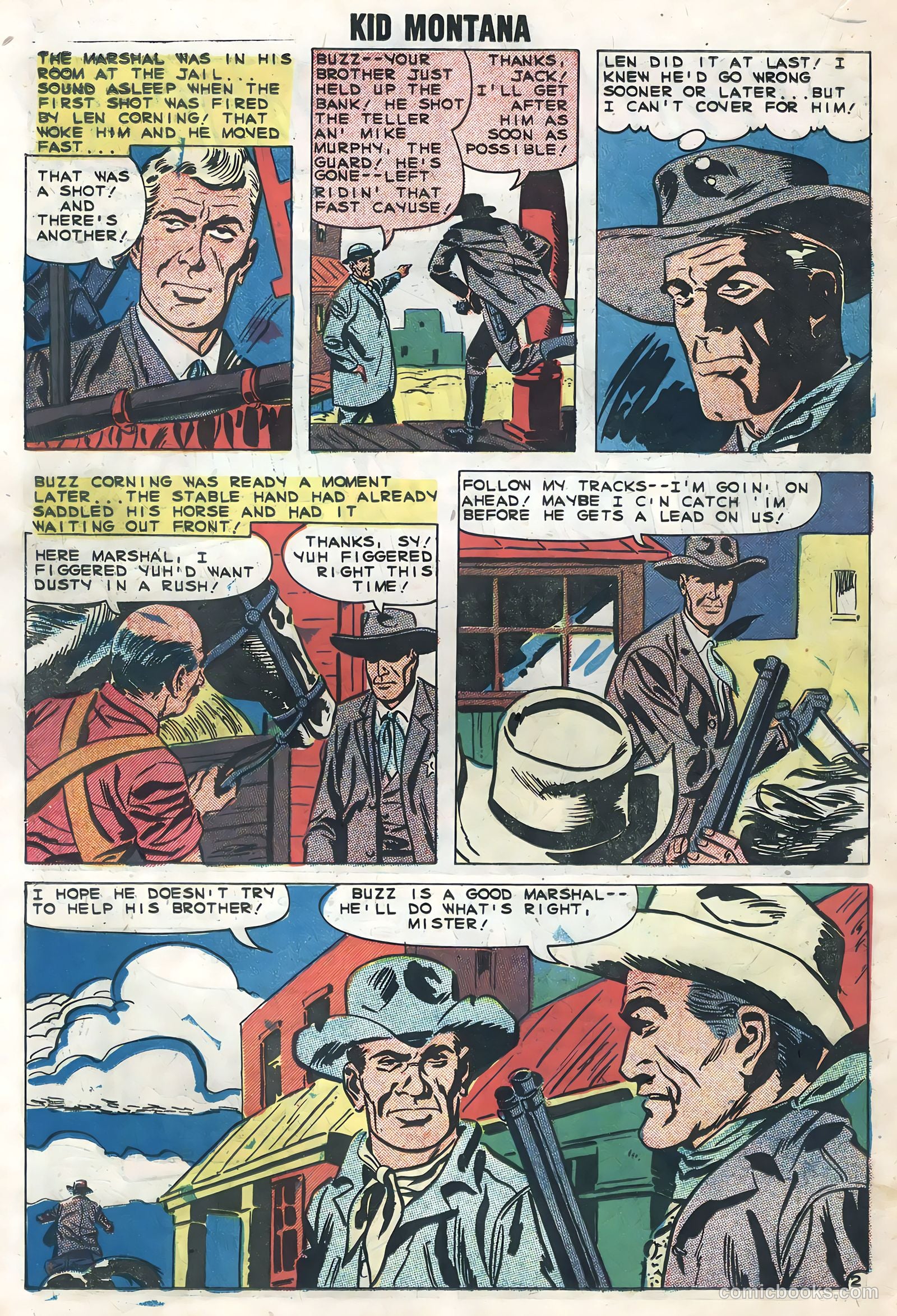 Kid Montana #18 (1959) — page 18 of 35