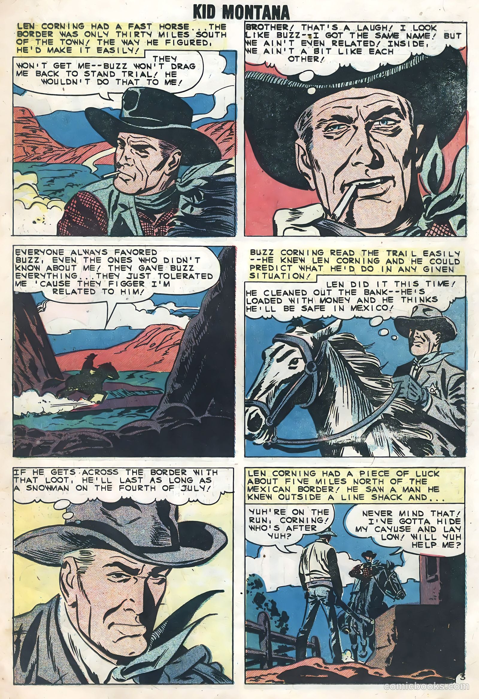 Kid Montana #18 (1959) — page 19 of 35