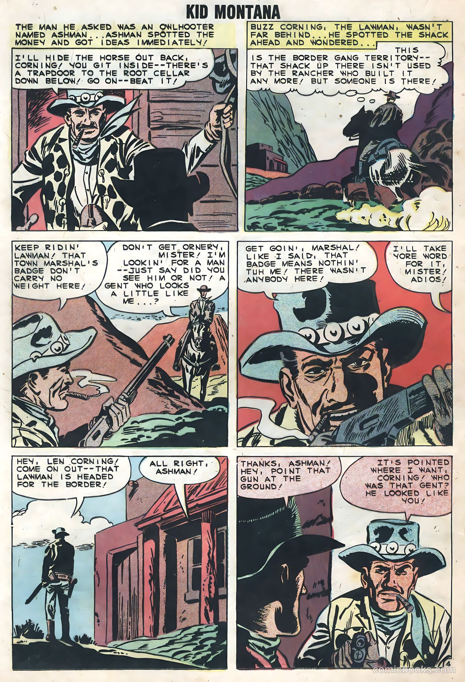 Kid Montana #18 (1959) — page 20 of 35