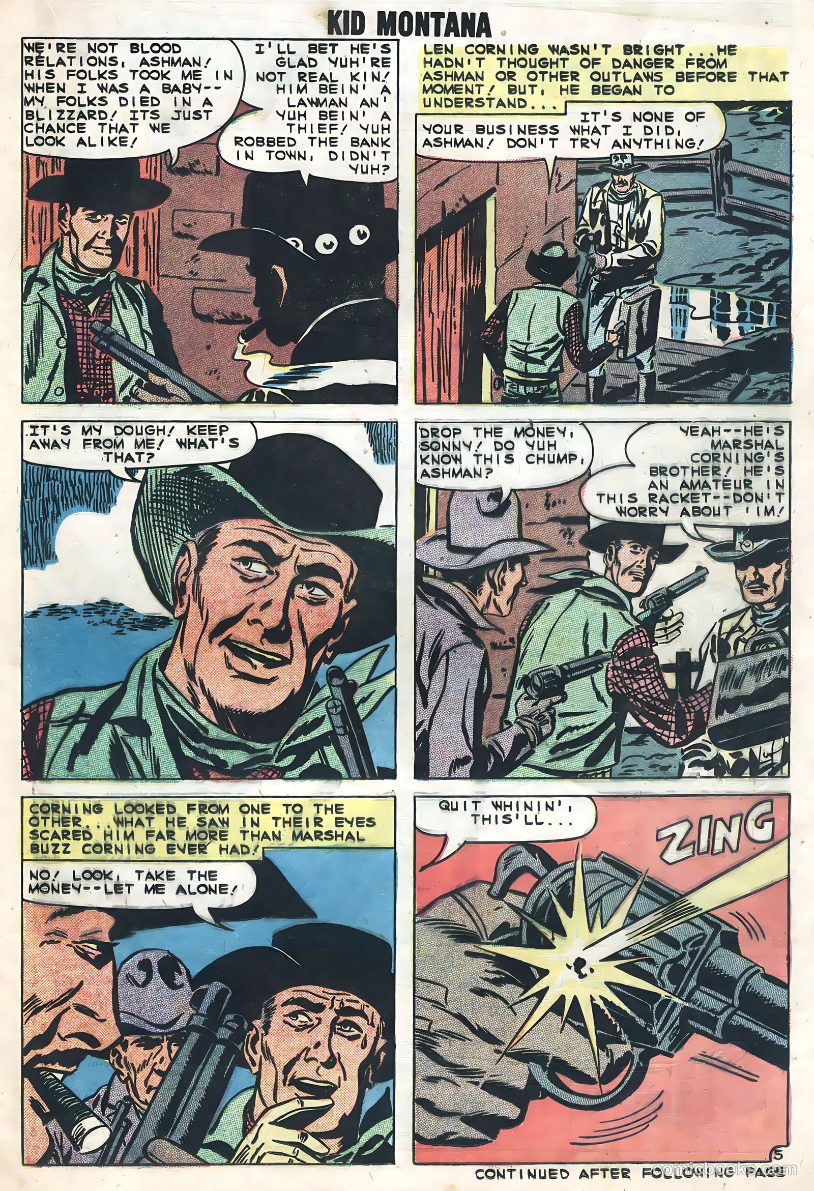 Kid Montana #18 (1959) — page 21 of 35