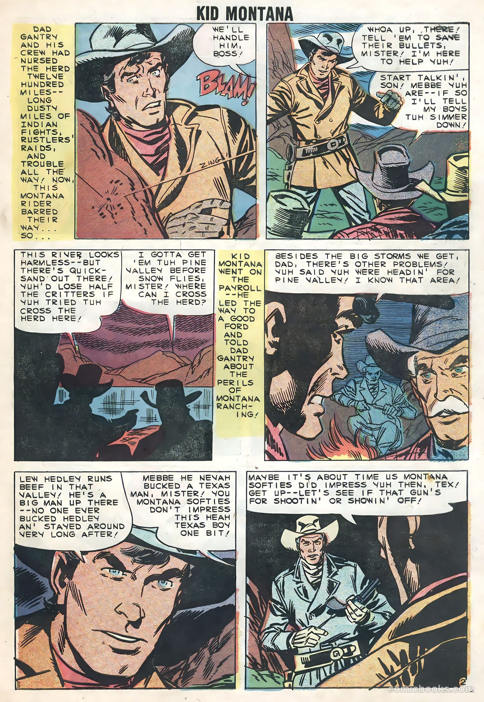 Kid Montana #18 (1959) — page 27 of 35