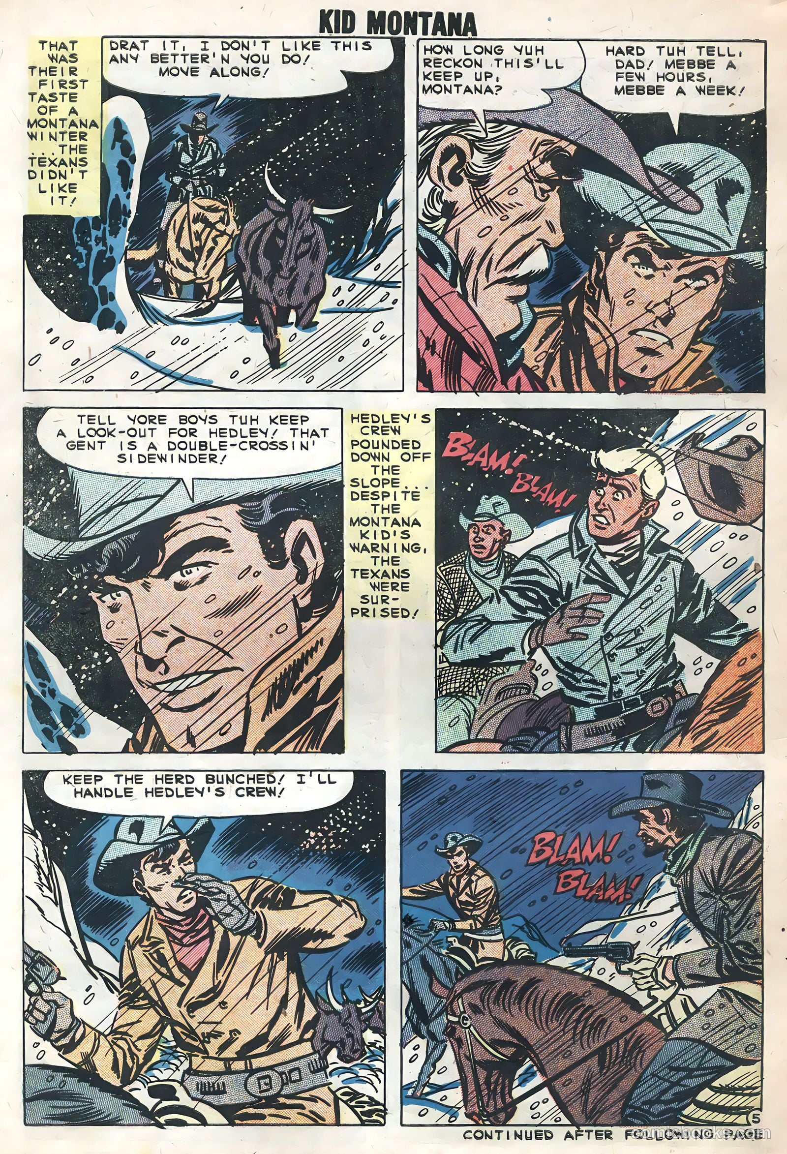 Kid Montana #18 (1959) — page 30 of 35