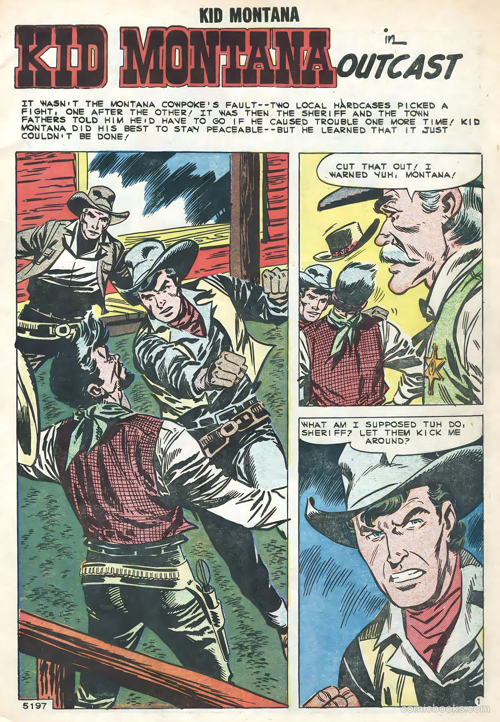 Kid Montana #19 (1959) — page 3 of 36