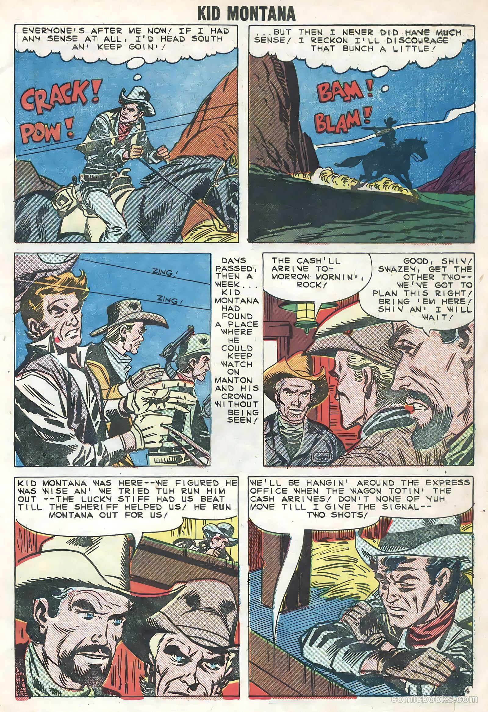 Kid Montana #19 (1959) — page 7 of 36
