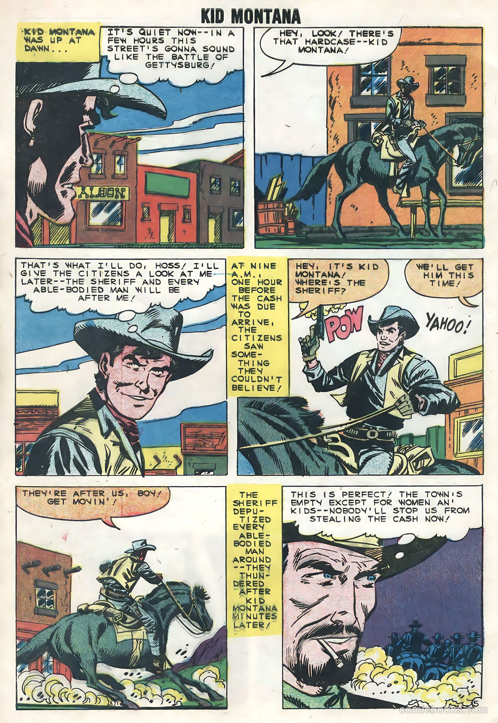 Kid Montana #19 (1959) — page 8 of 36