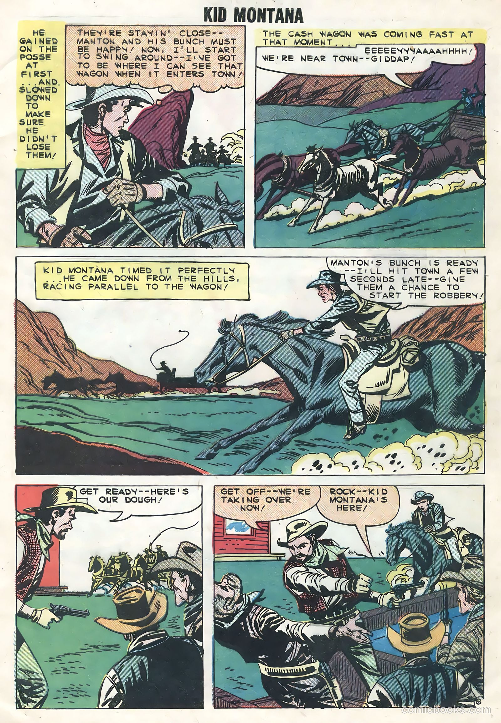 Kid Montana #19 (1959) — page 9 of 36