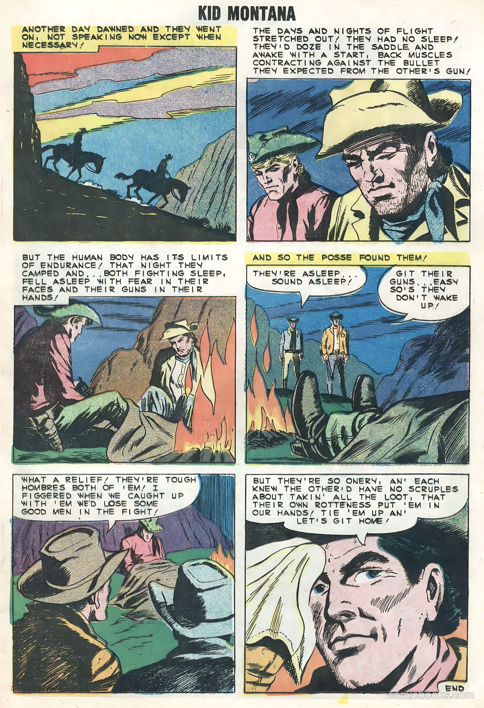 Kid Montana #19 (1959) — page 25 of 36