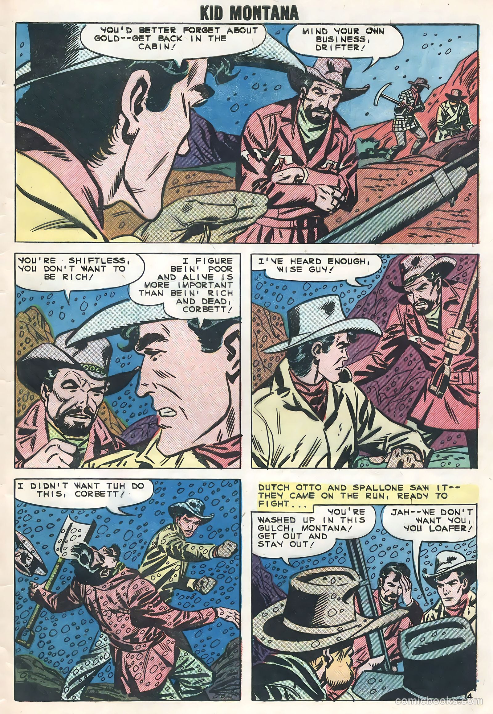 Kid Montana #19 (1959) — page 29 of 36