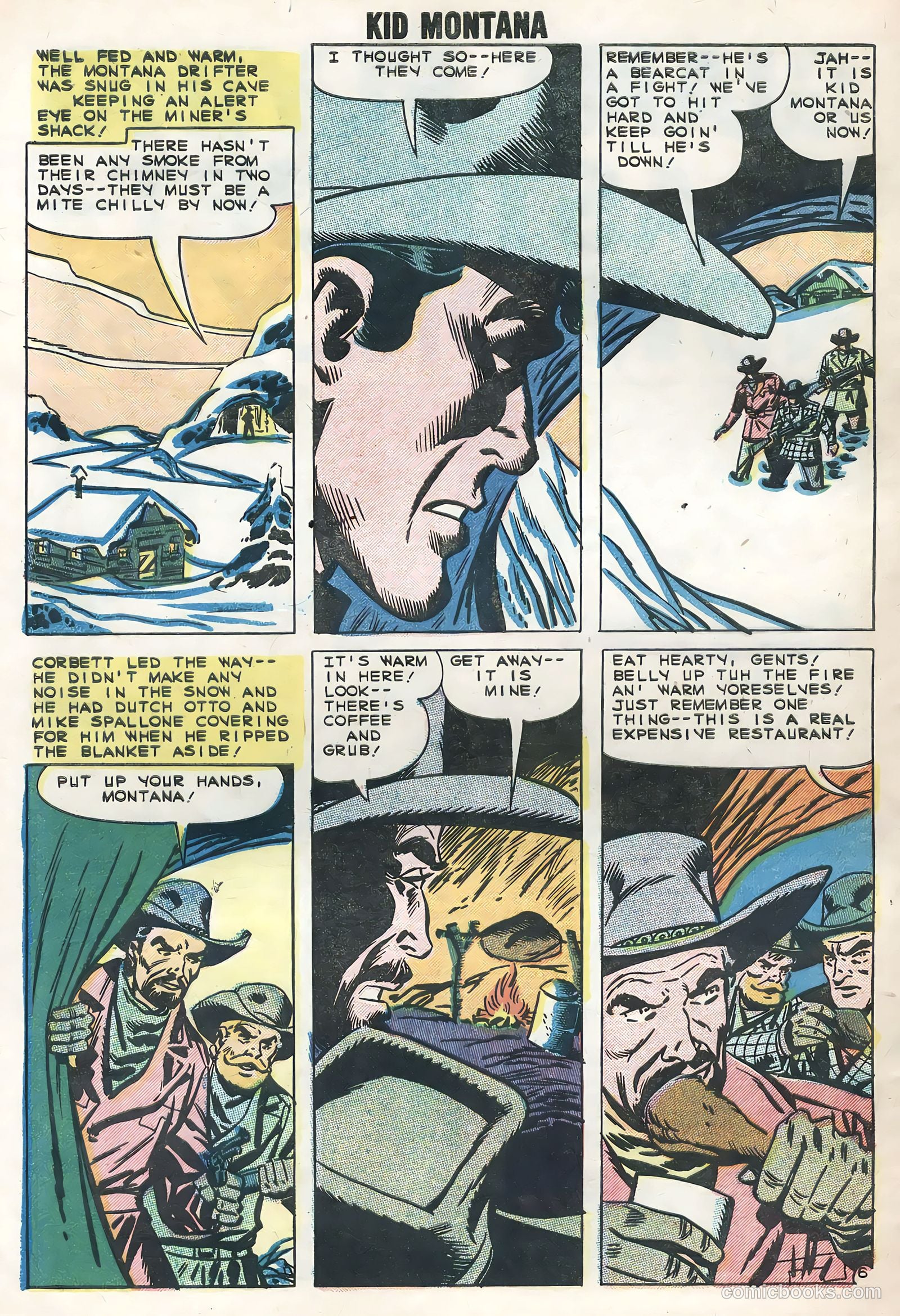 Kid Montana #19 (1959) — page 32 of 36
