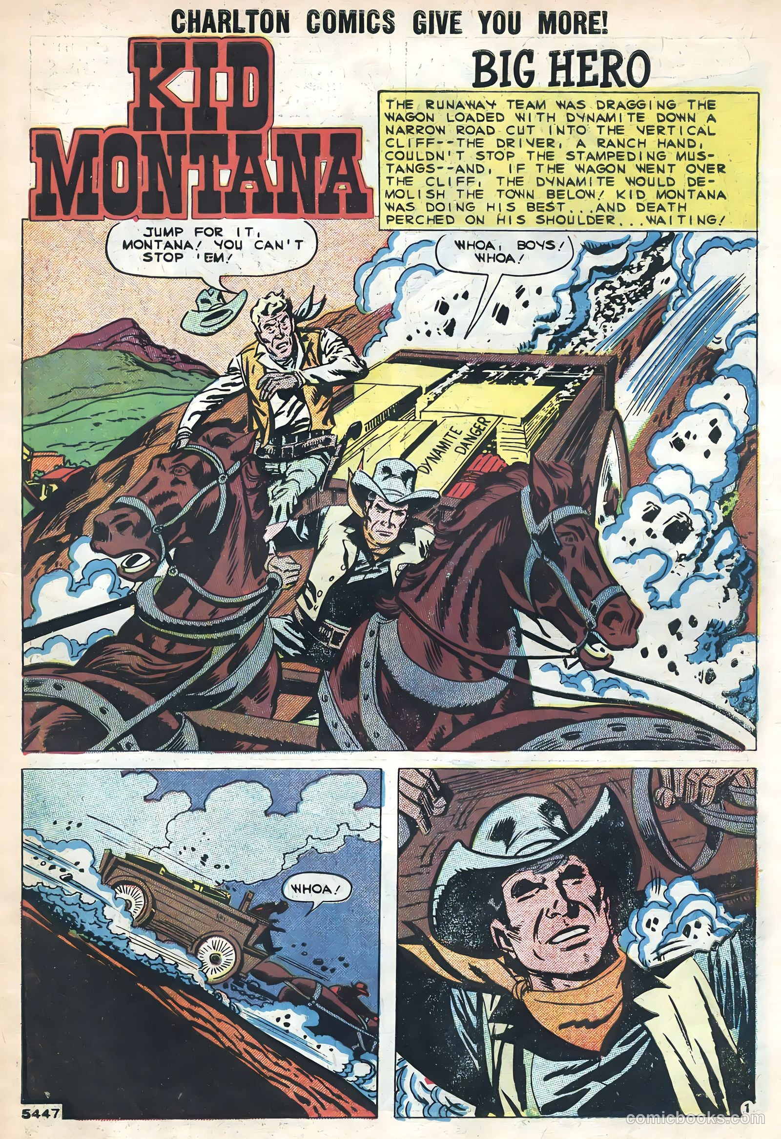 Kid Montana #20 (1959) — page 3 of 36