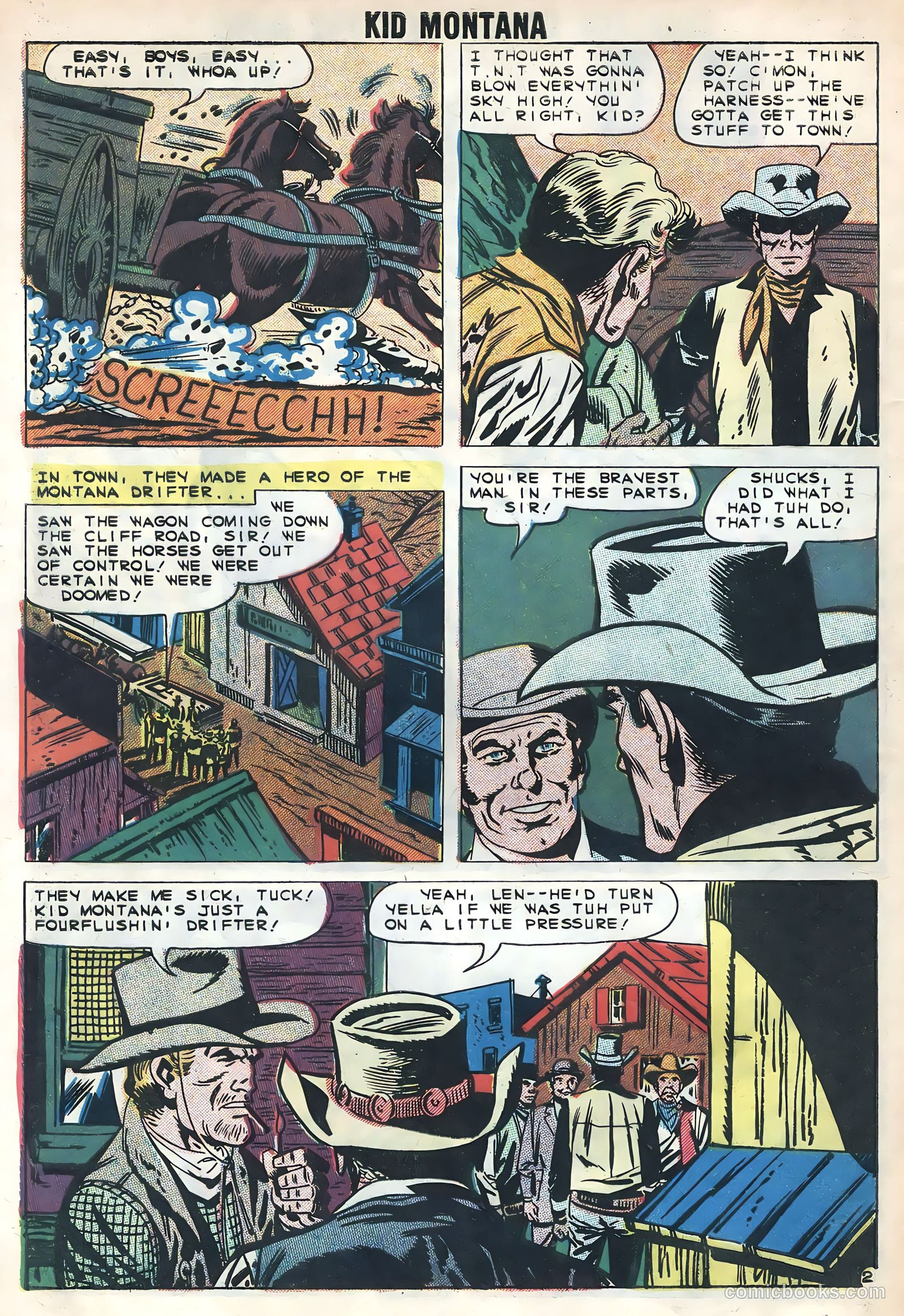 Kid Montana #20 (1959) — page 4 of 36