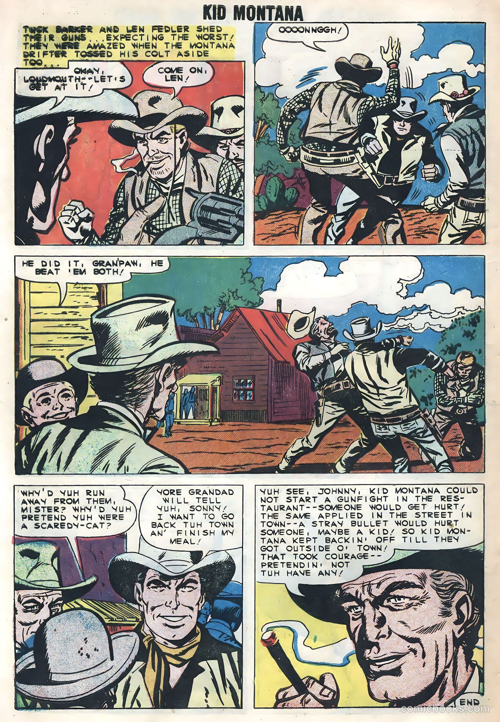 Kid Montana #20 (1959) — page 8 of 36