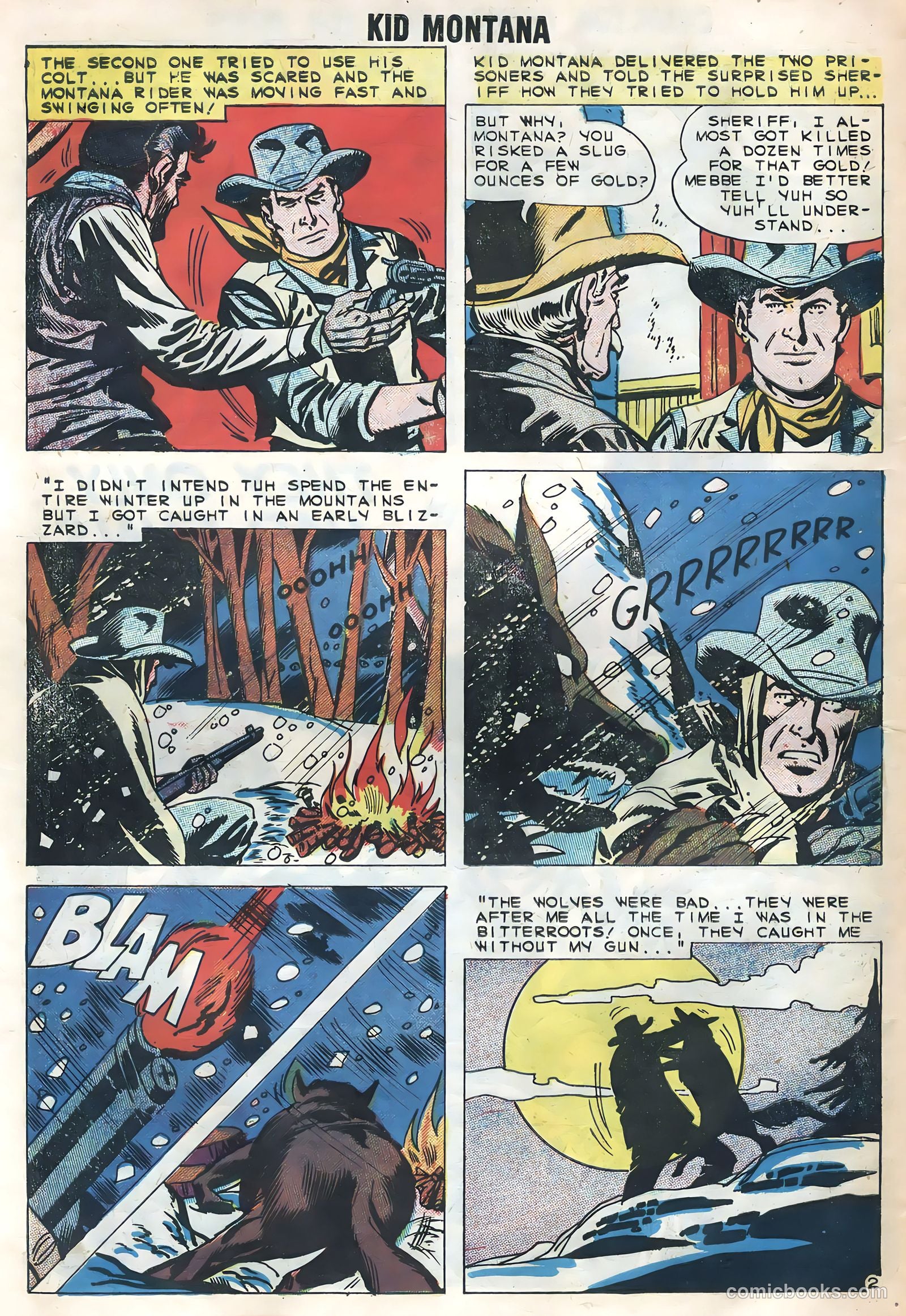 Kid Montana #20 (1959) — page 10 of 36