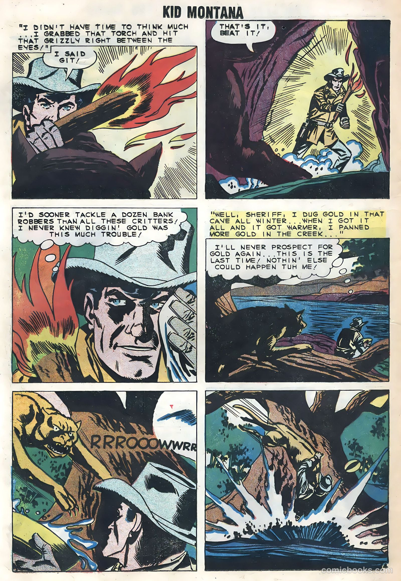 Kid Montana #20 (1959) — page 12 of 36