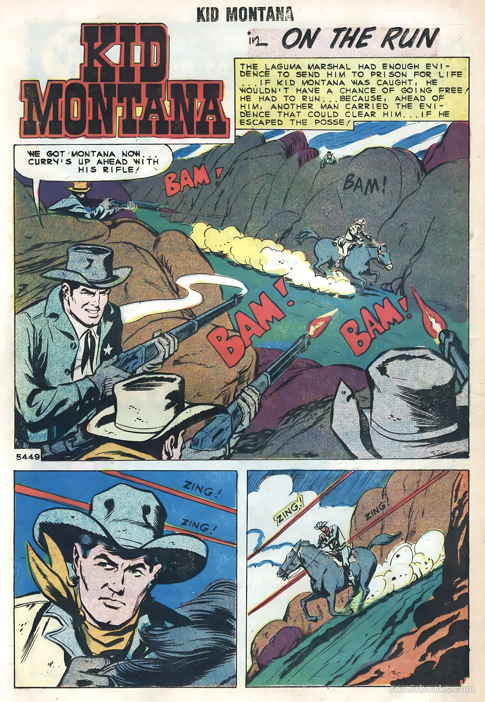 Kid Montana #20 (1959) — page 16 of 36