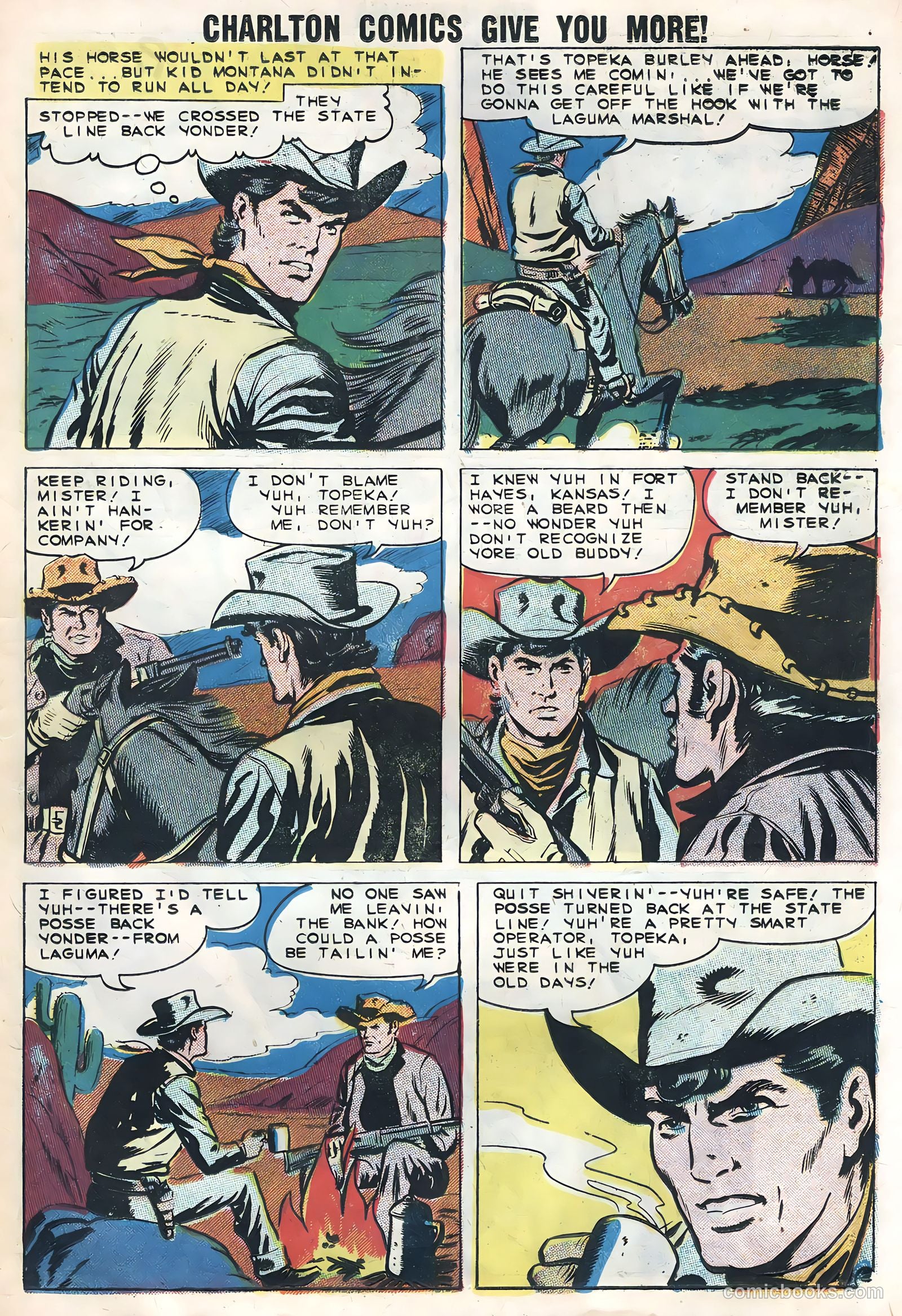 Kid Montana #20 (1959) — page 17 of 36