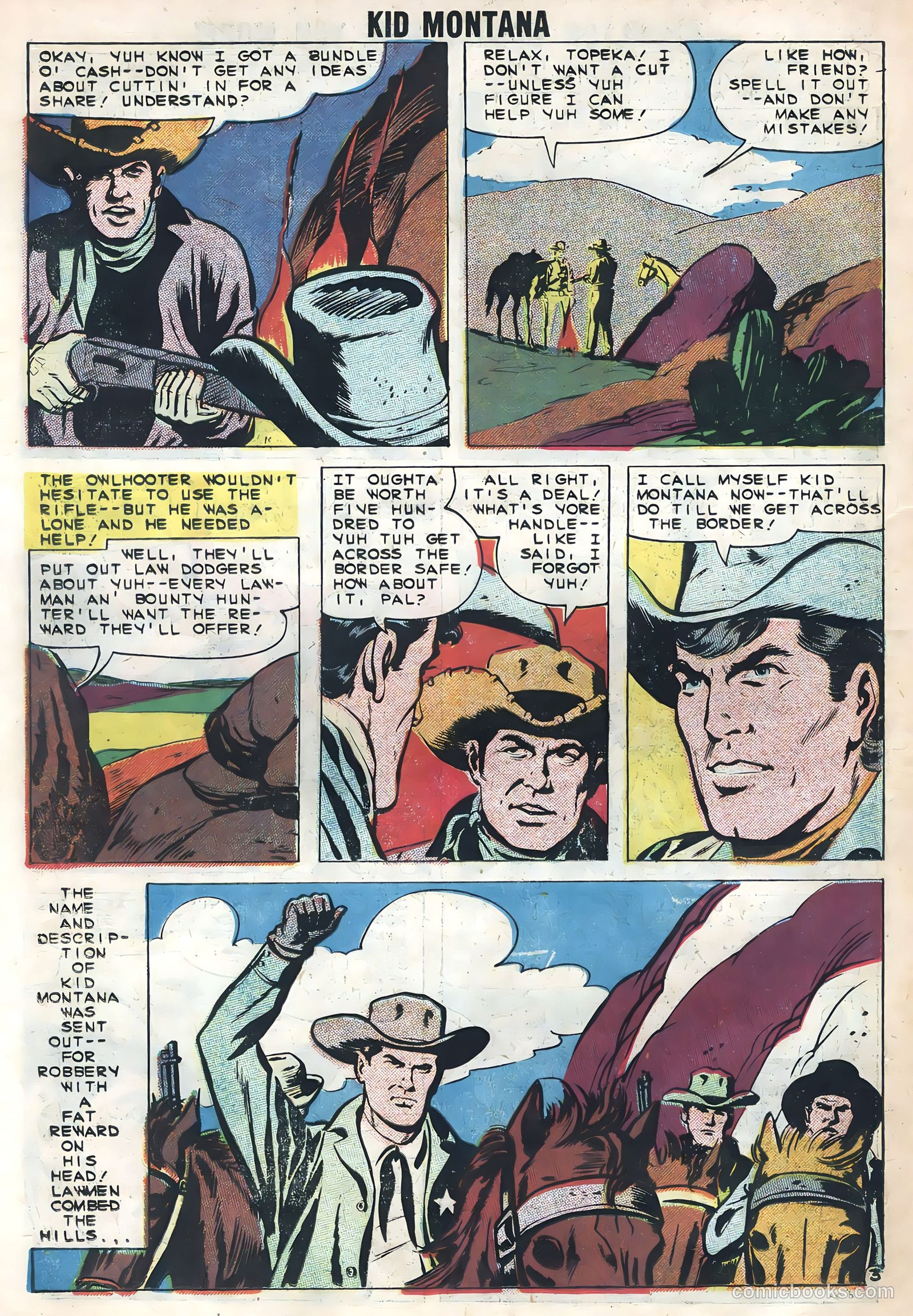 Kid Montana #20 (1959) — page 18 of 36