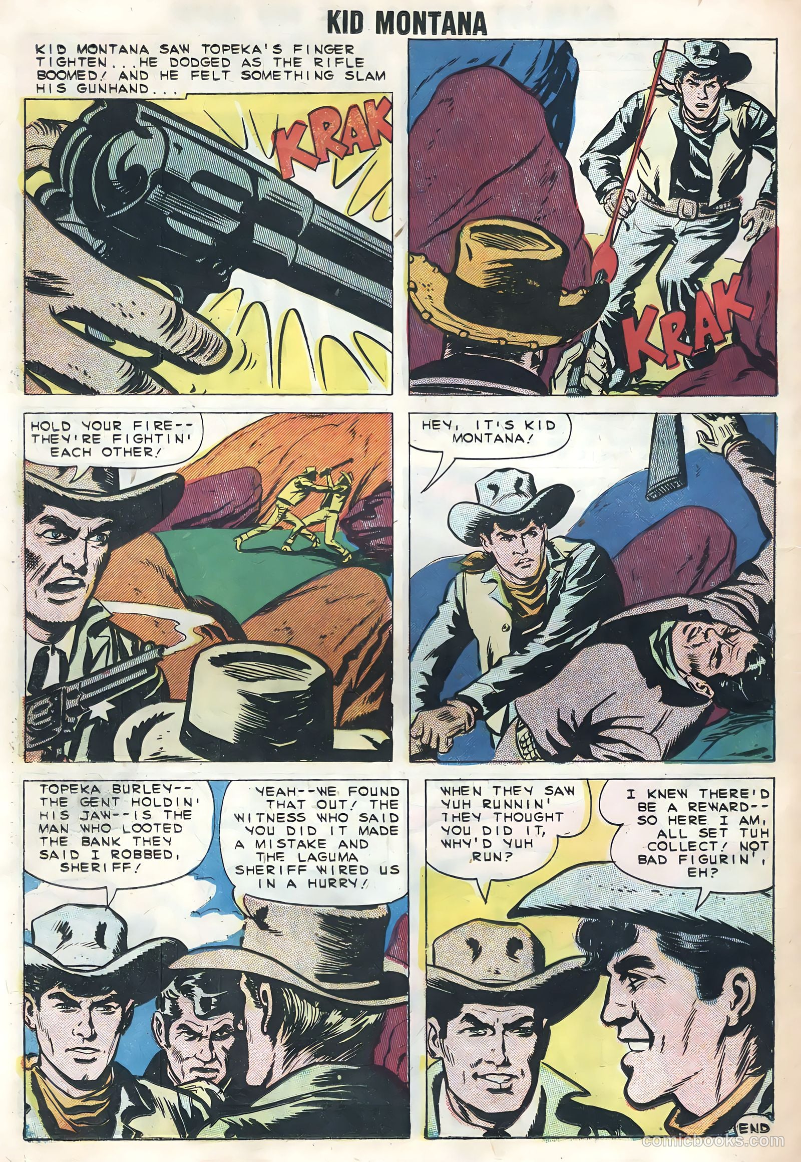 Kid Montana #20 (1959) — page 20 of 36