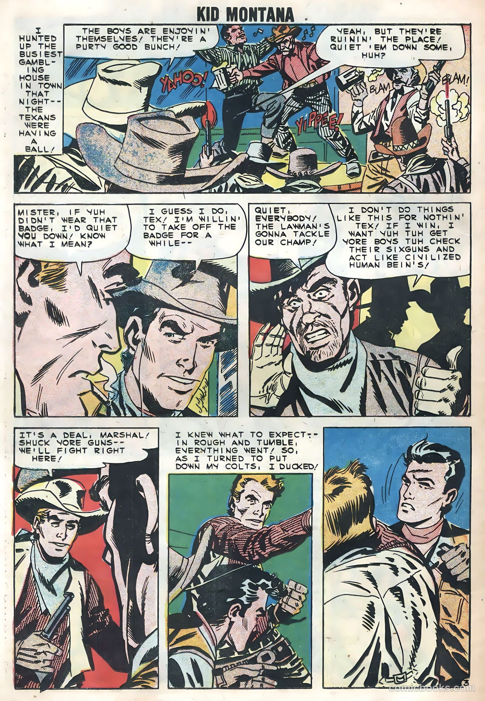 Kid Montana #20 (1959) — page 24 of 36