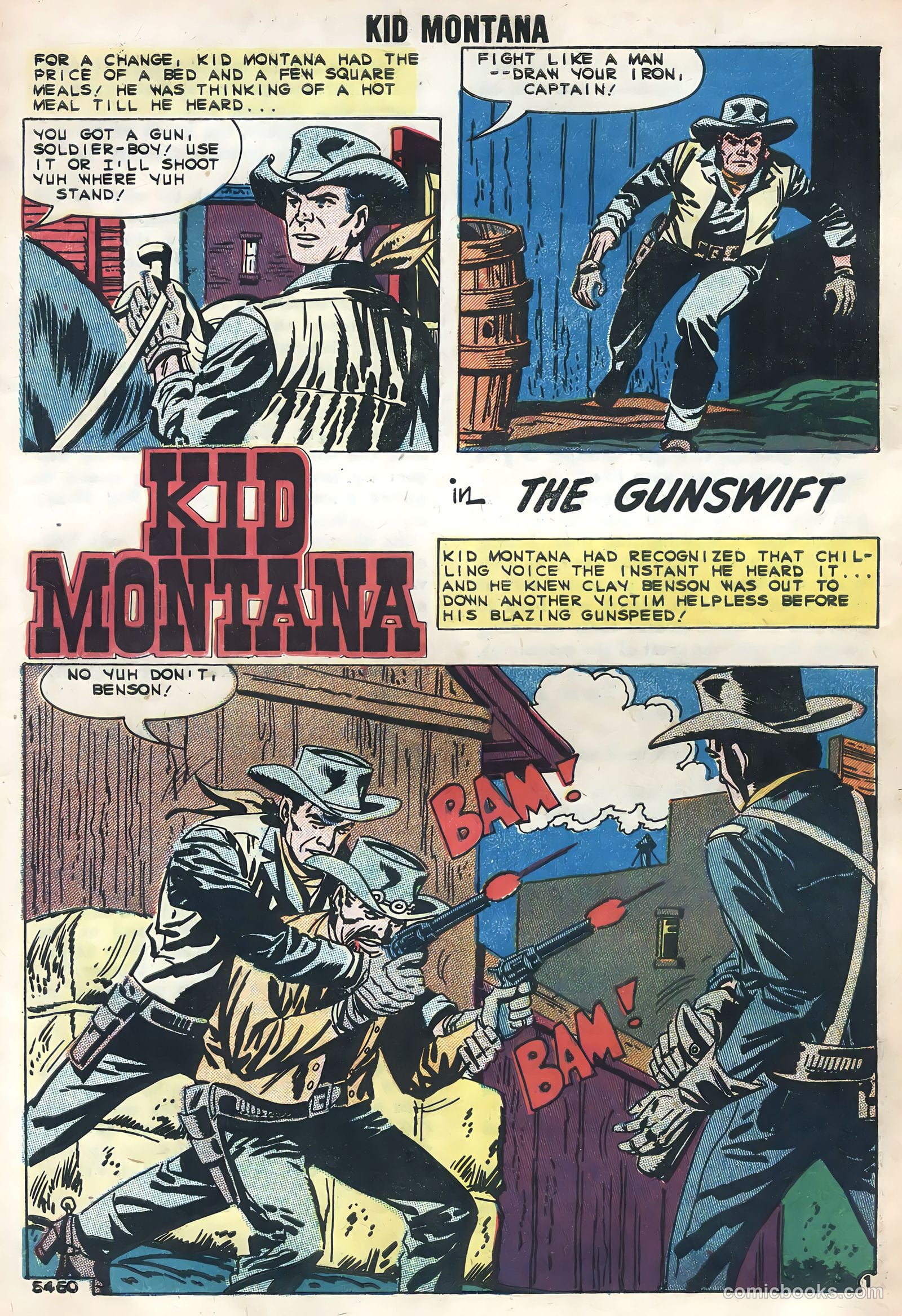 Kid Montana #20 (1959) — page 28 of 36