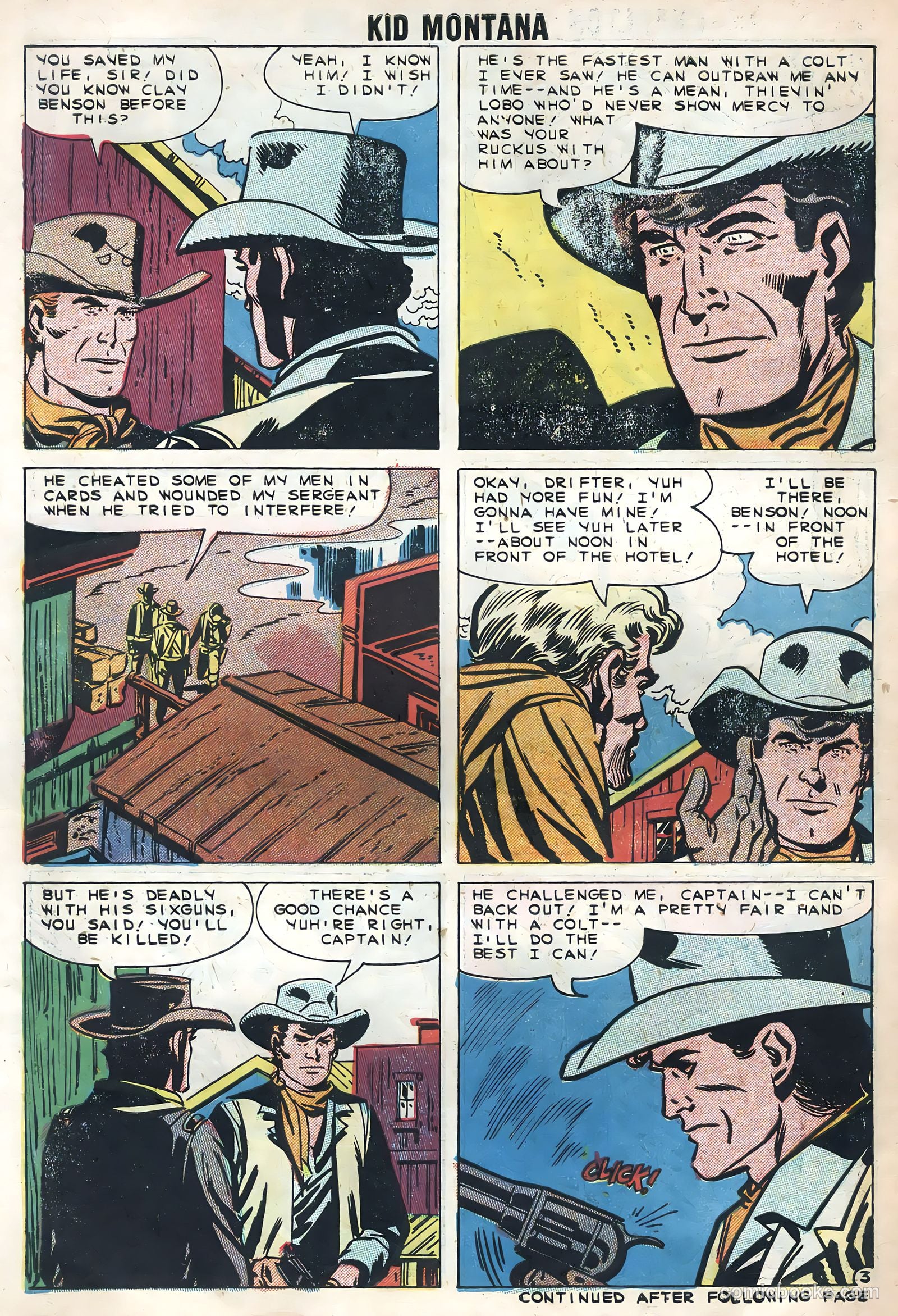 Kid Montana #20 (1959) — page 30 of 36