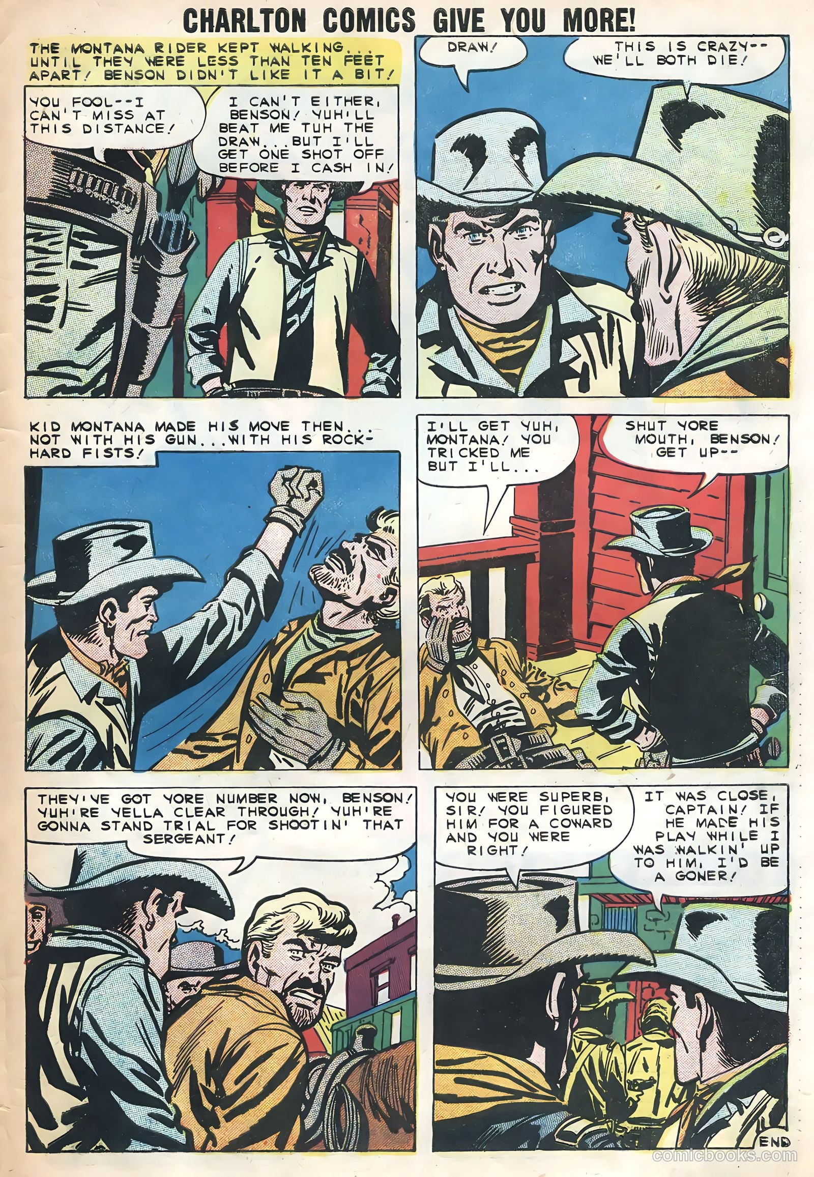 Kid Montana #20 (1959) — page 33 of 36
