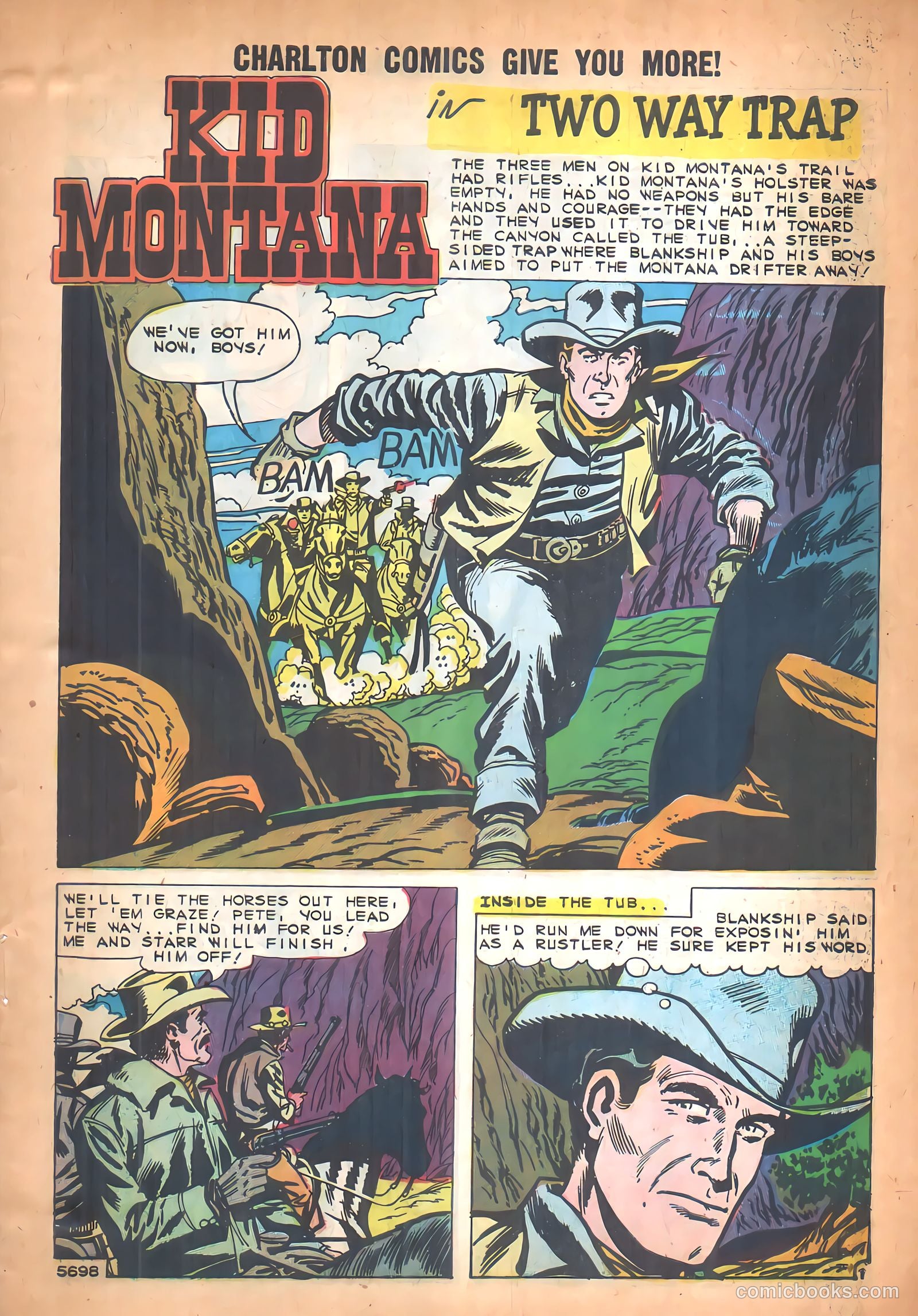 Kid Montana #21 (1960) — page 3 of 36
