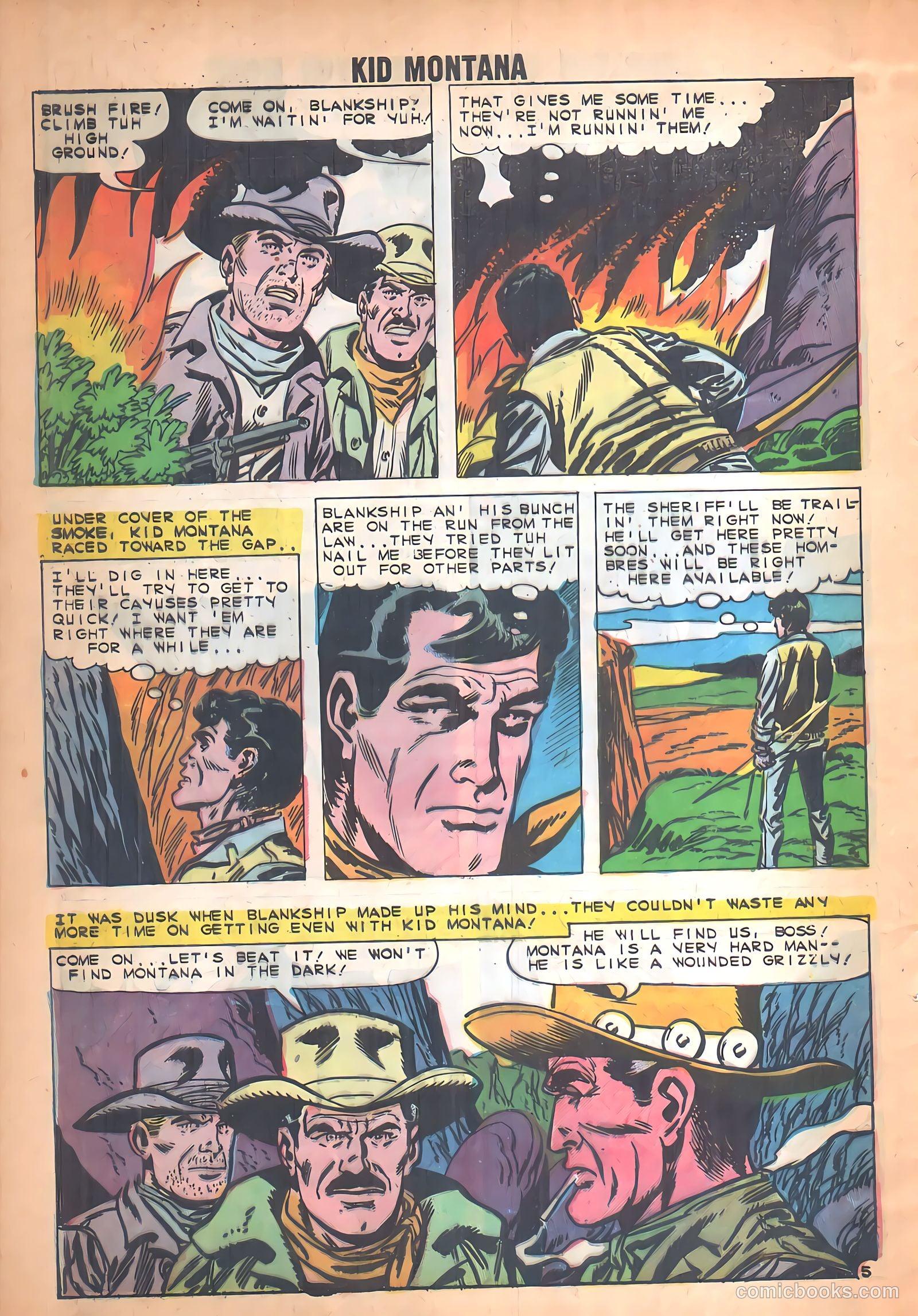 Kid Montana #21 (1960) — page 8 of 36