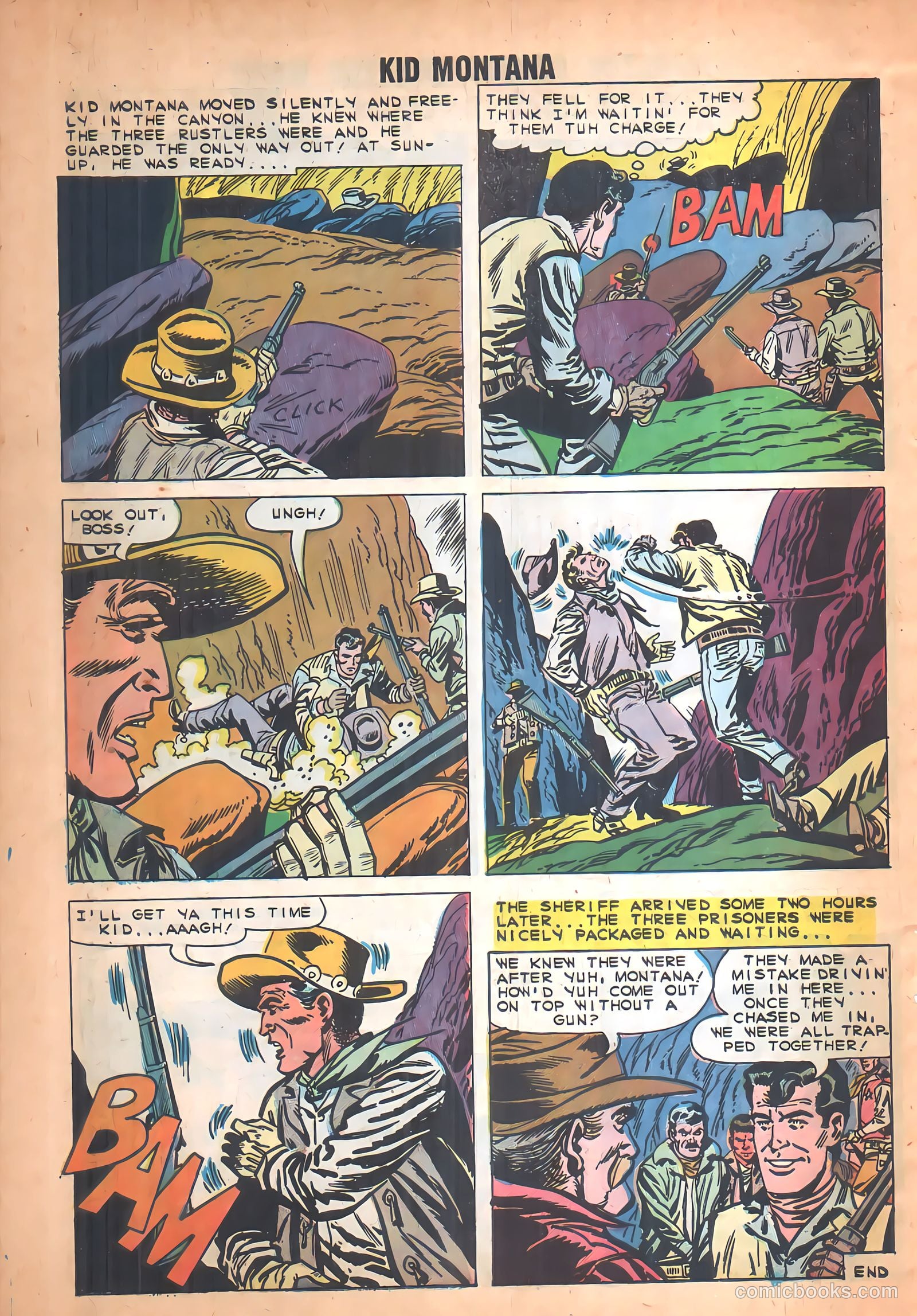 Kid Montana #21 (1960) — page 10 of 36