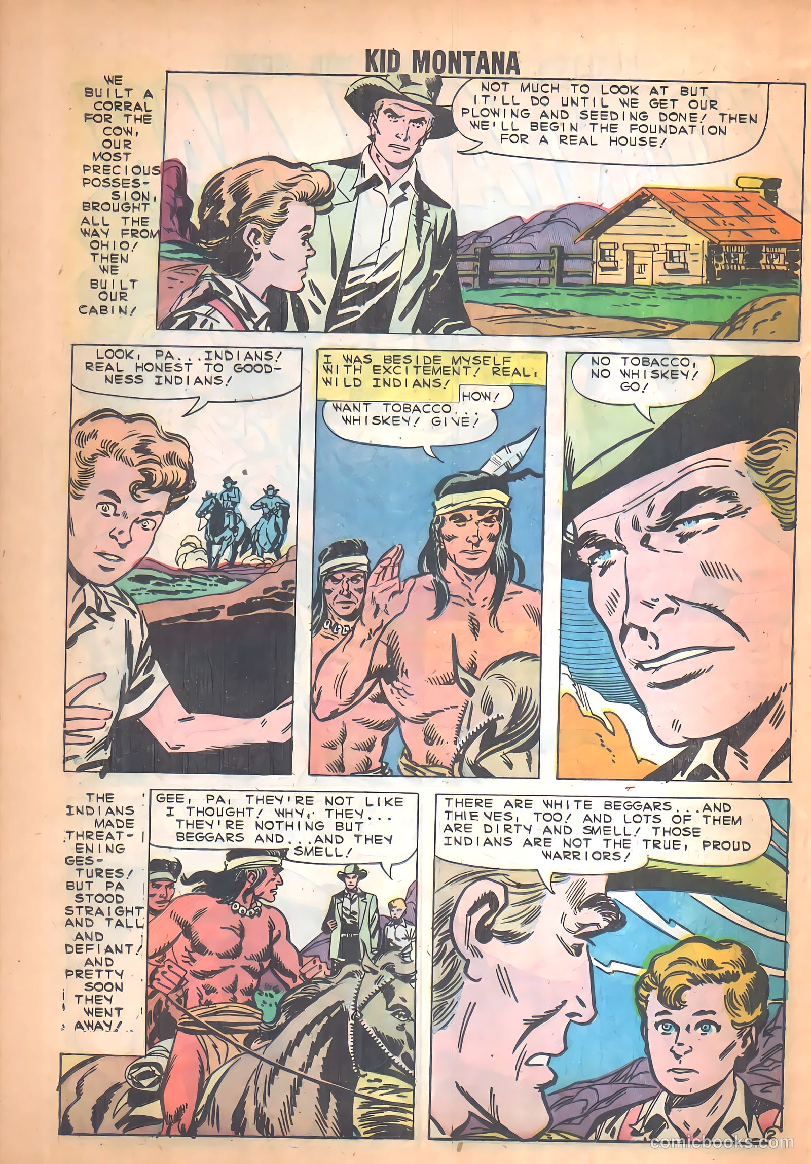 Kid Montana #21 (1960) — page 20 of 36