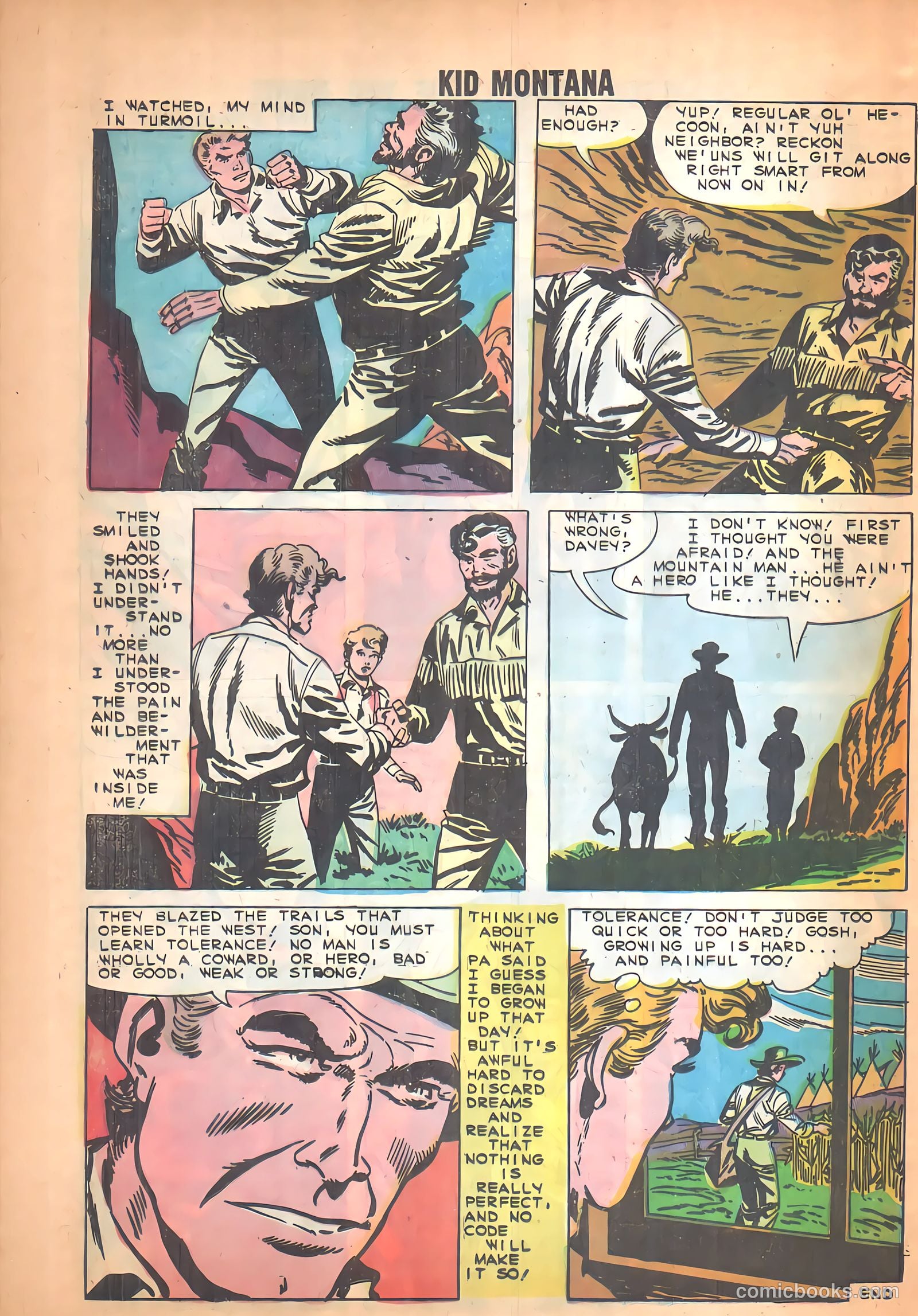 Kid Montana #21 (1960) — page 24 of 36