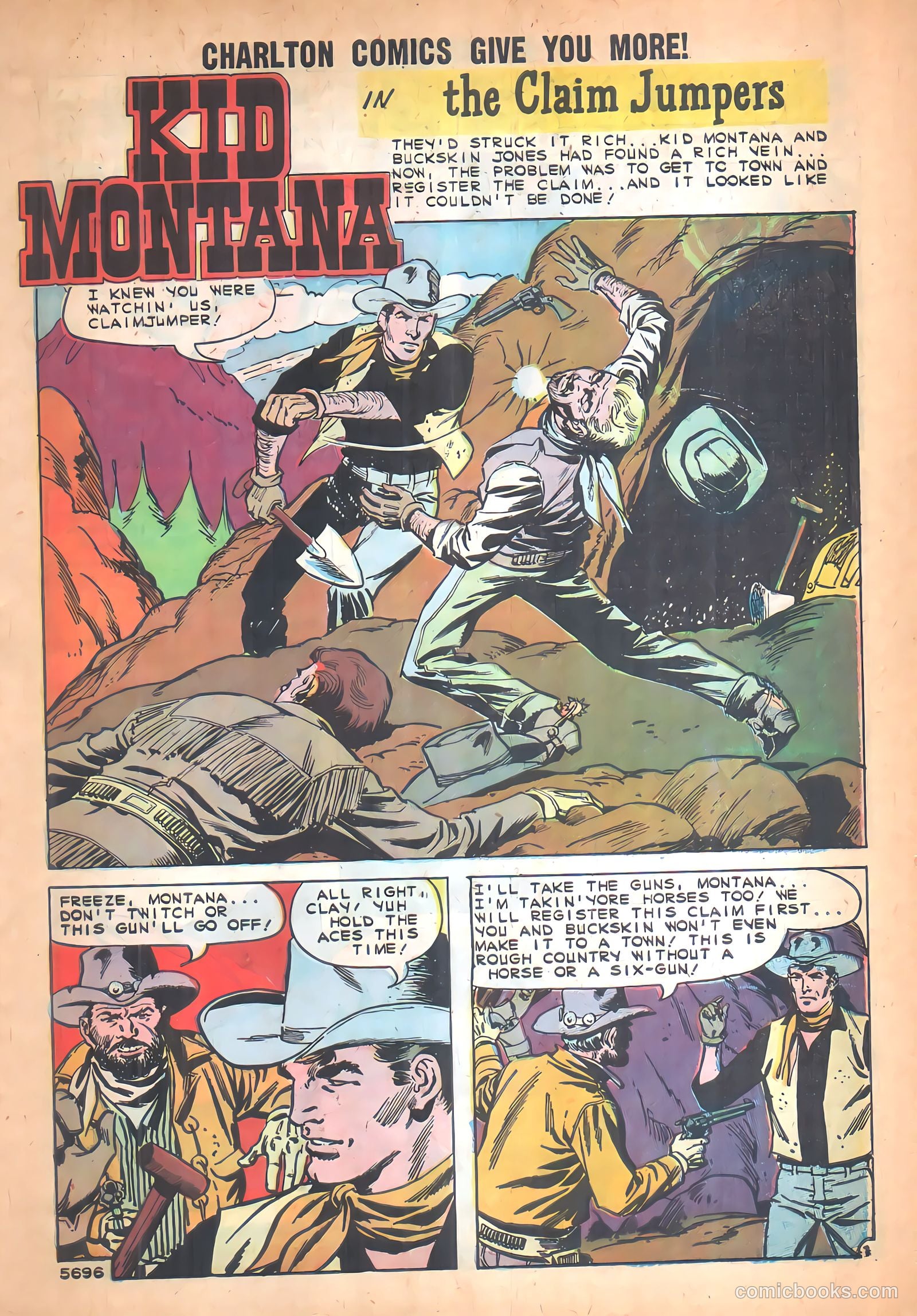 Kid Montana #21 (1960) — page 27 of 36