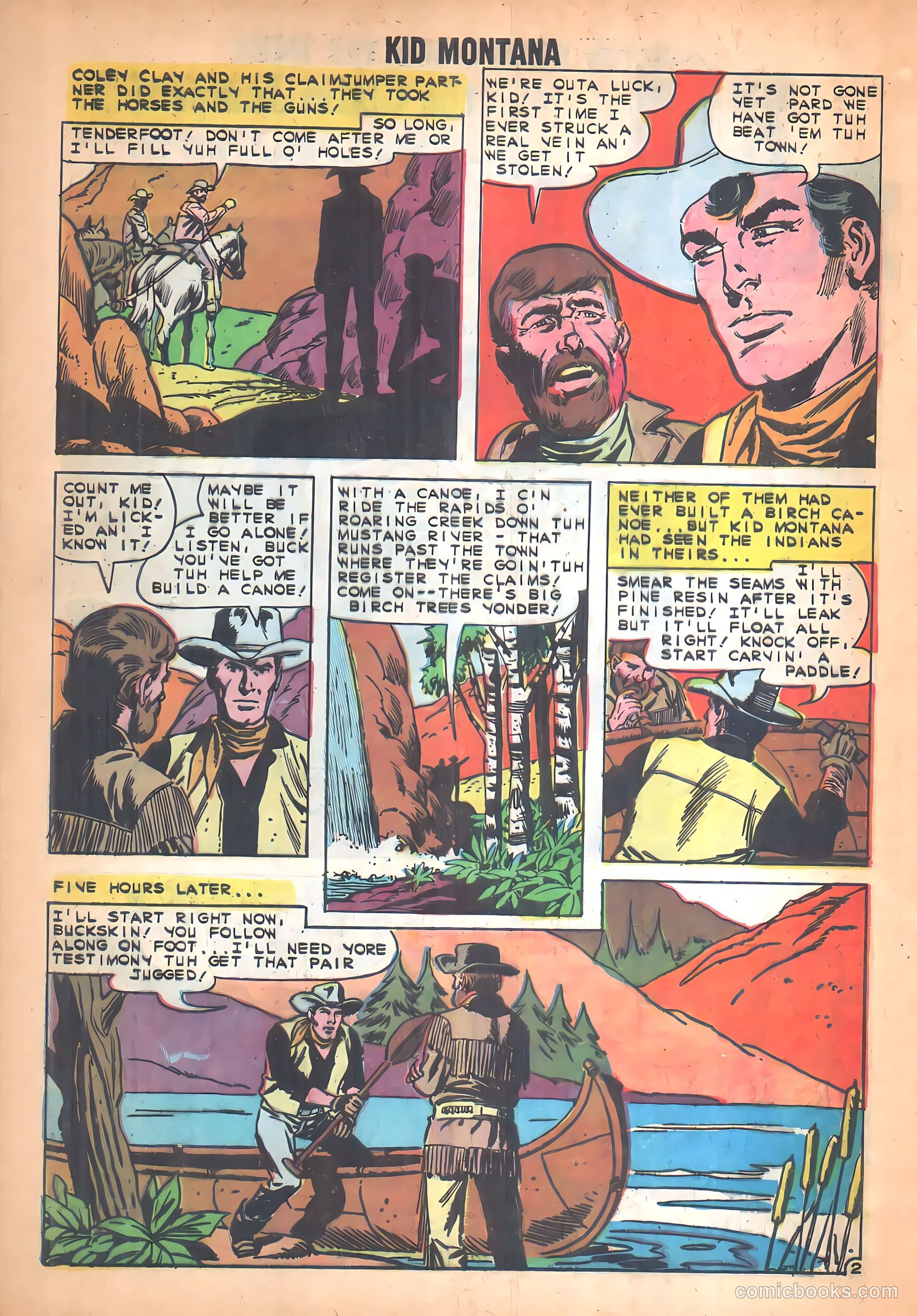 Kid Montana #21 (1960) — page 28 of 36
