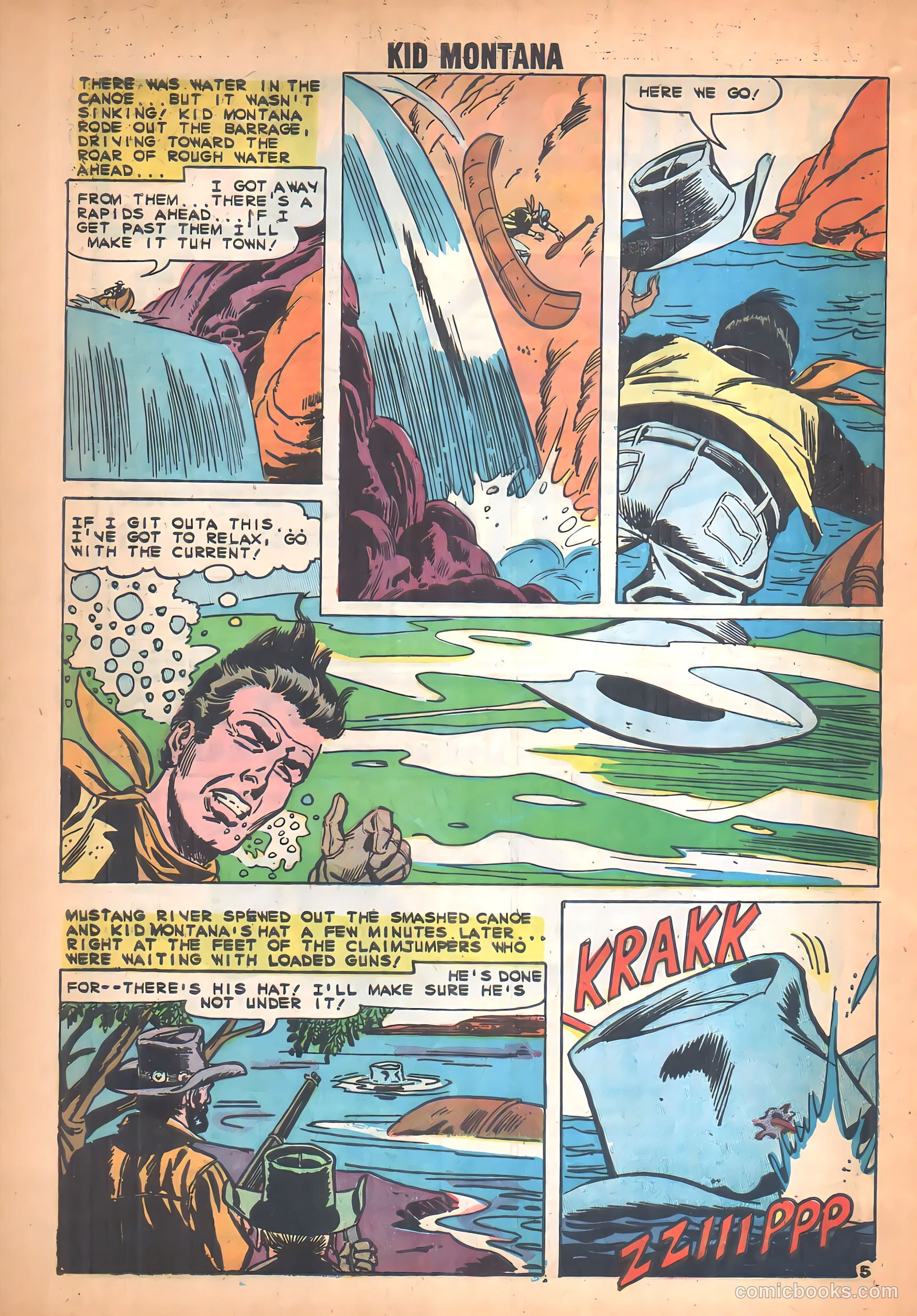 Kid Montana #21 (1960) — page 32 of 36