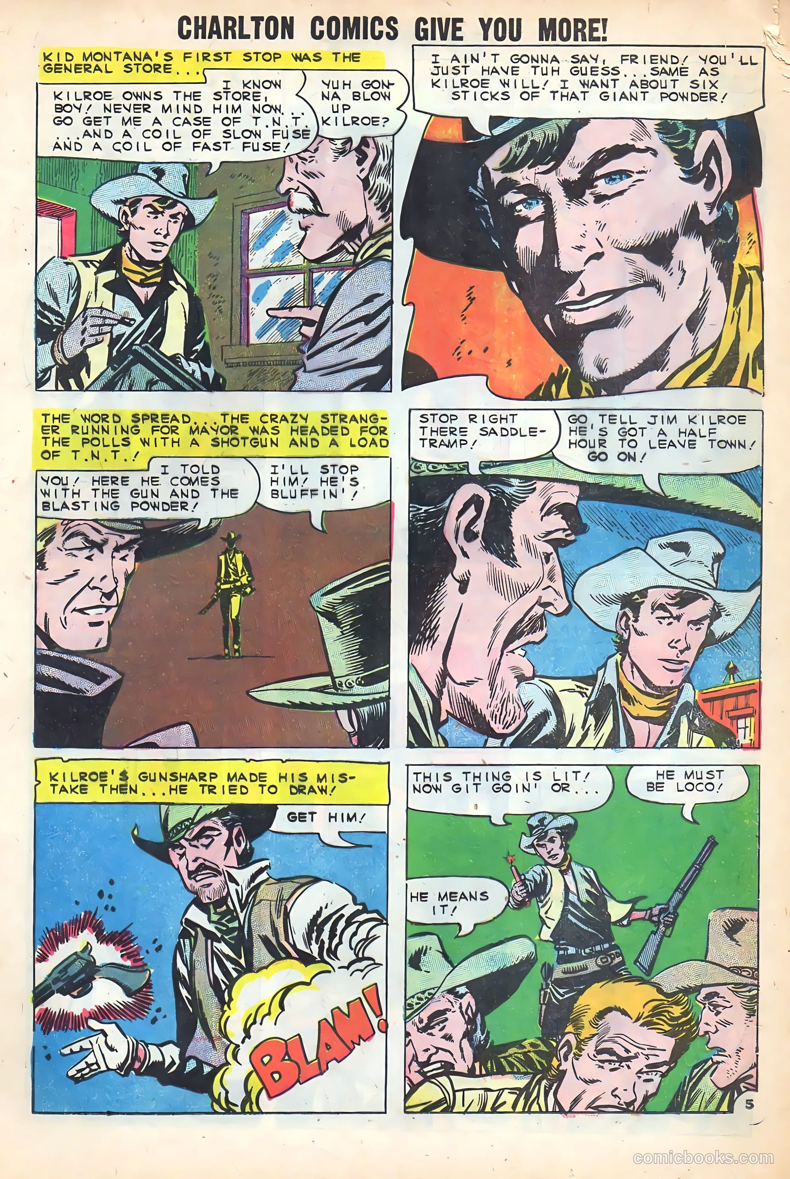 Kid Montana #25 (1960) — page 17 of 36