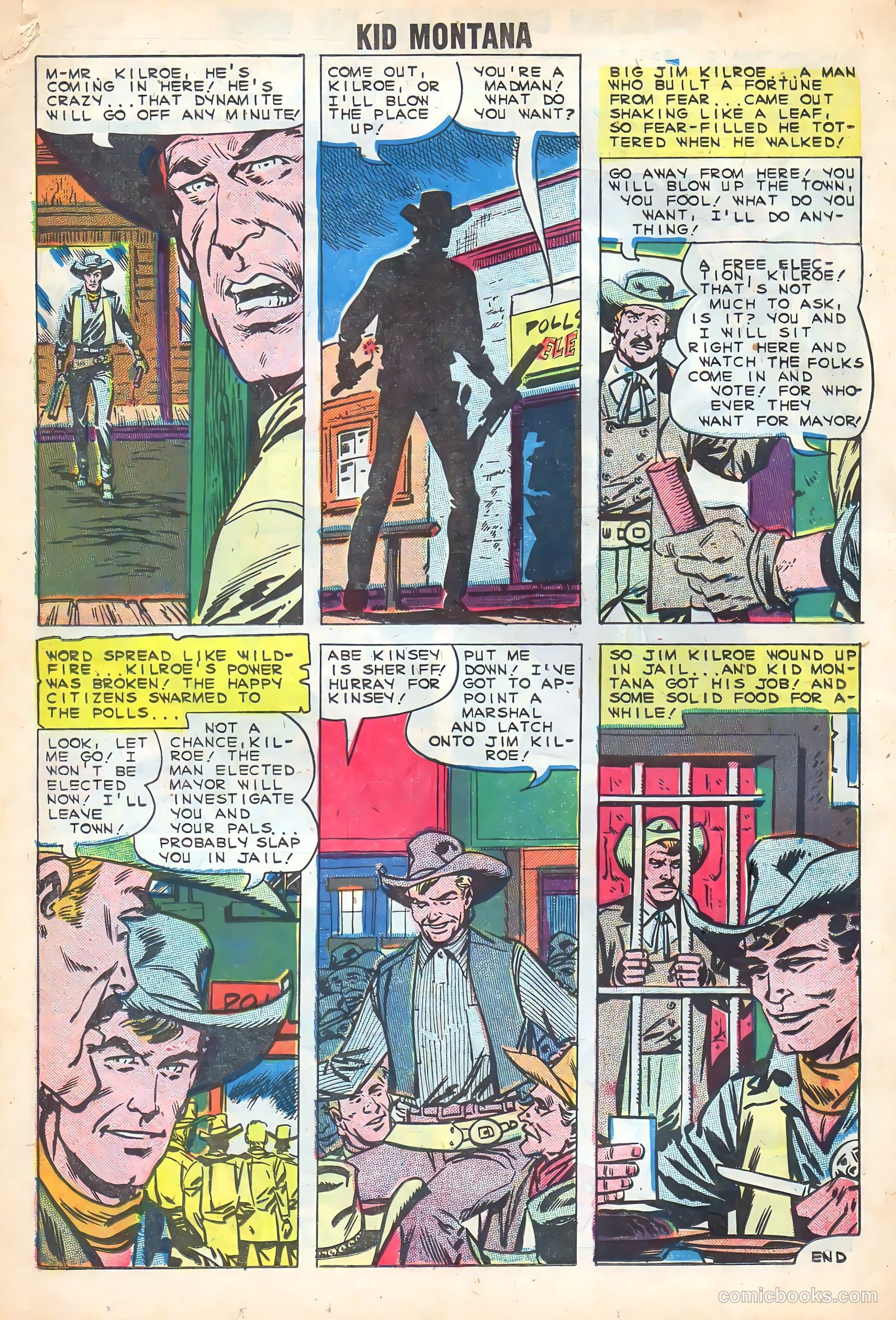 Kid Montana #25 (1960) — page 18 of 36