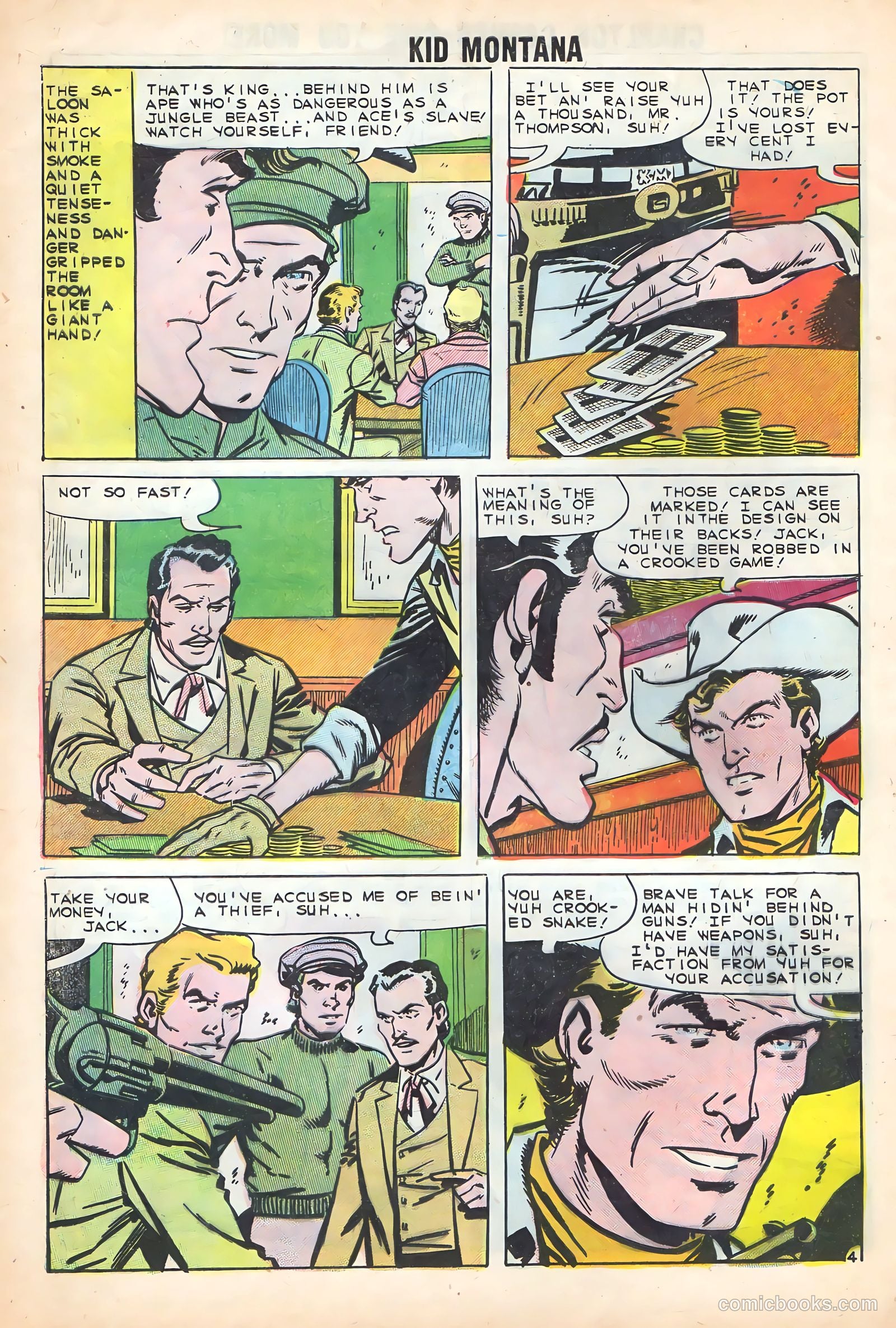 Kid Montana #25 (1960) — page 28 of 36
