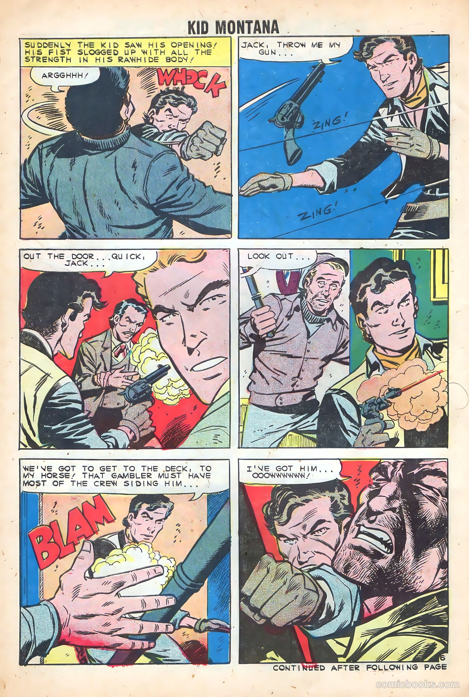 Kid Montana #25 (1960) — page 30 of 36