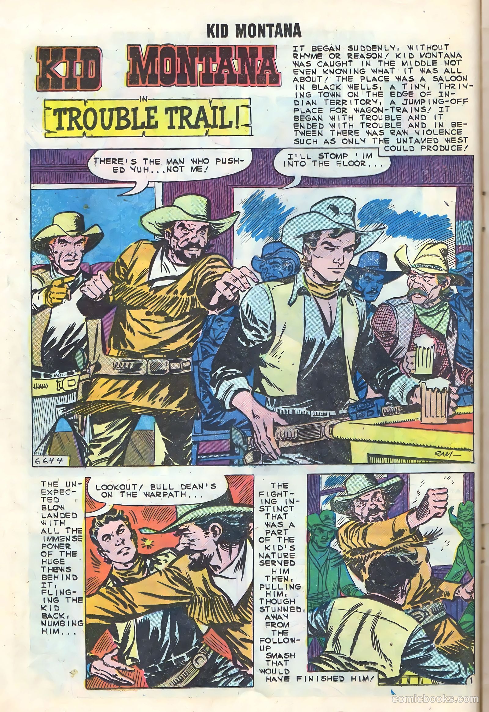 Kid Montana #26 (1960) — page 12 of 36