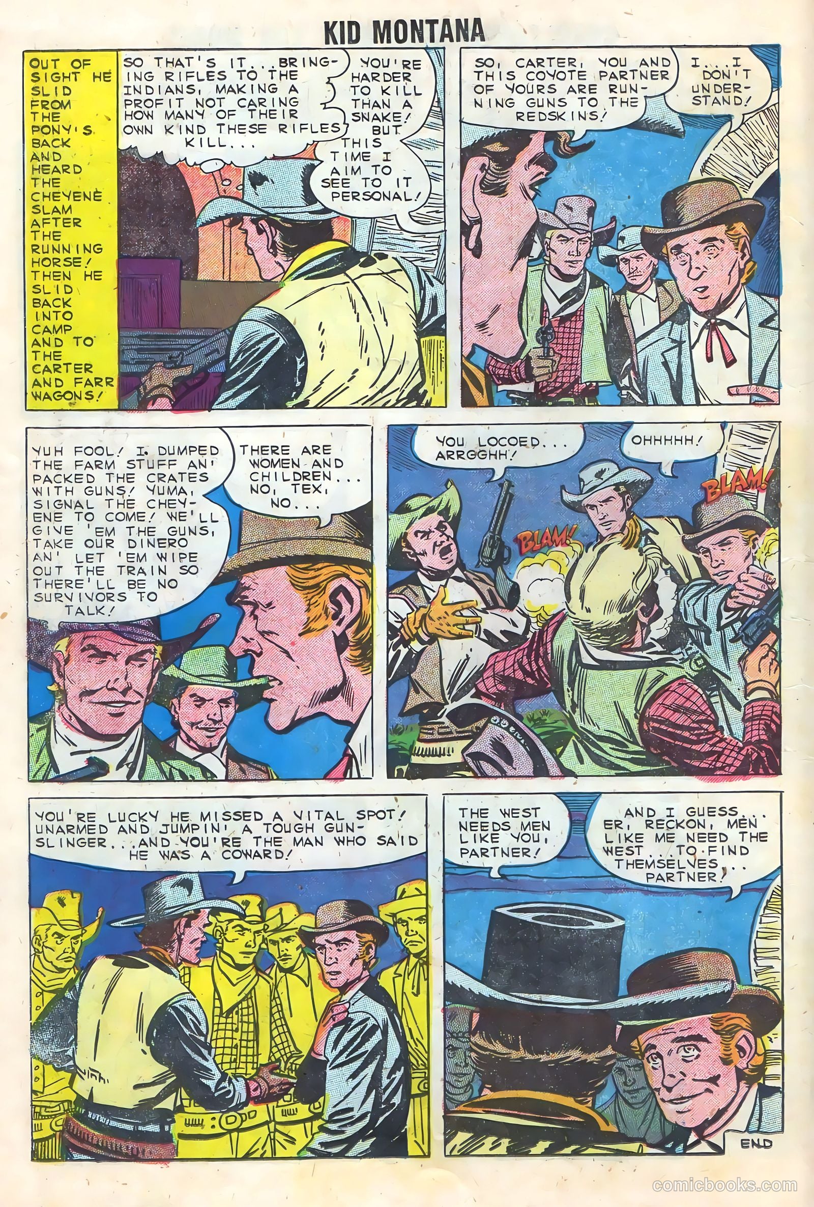 Kid Montana #26 (1960) — page 18 of 36