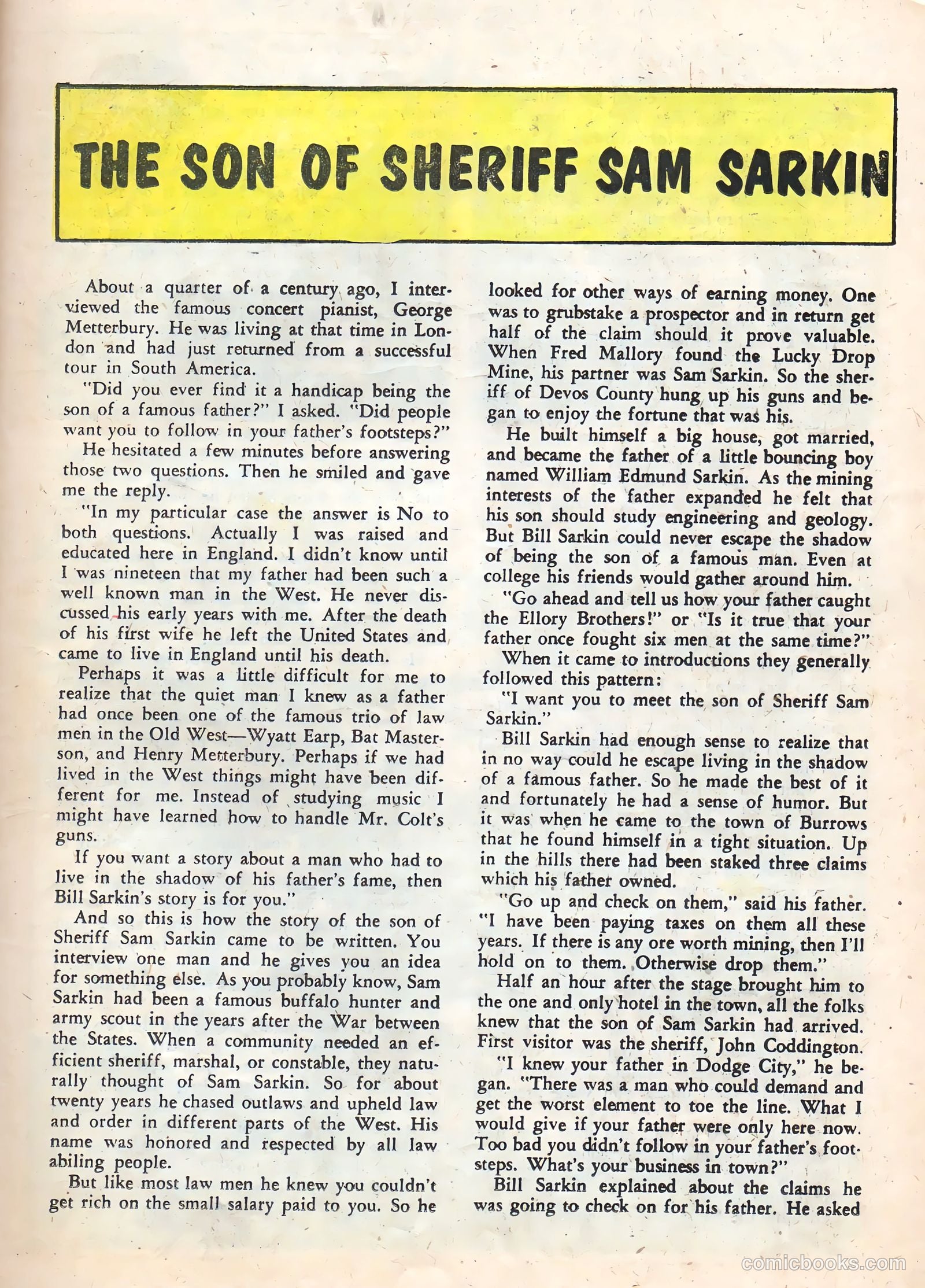 Kid Montana #26 (1960) — page 25 of 36